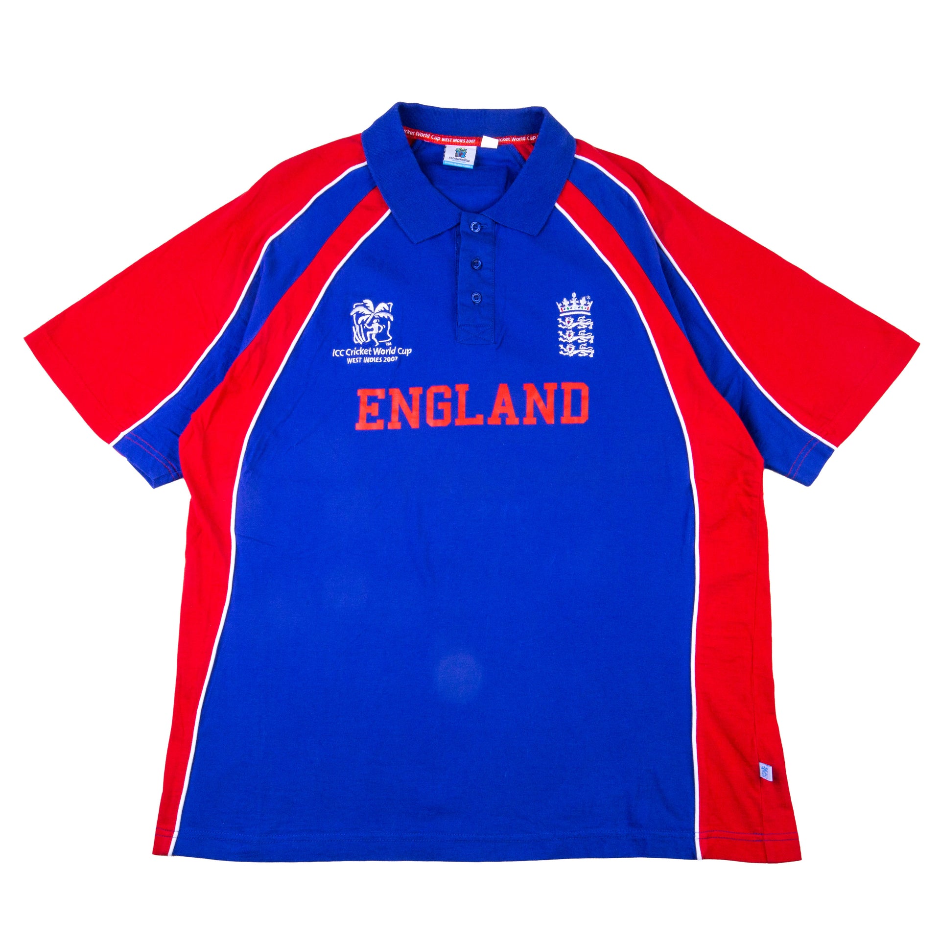 Vintage Blue England World Cup West Indies Rugby (2007)
