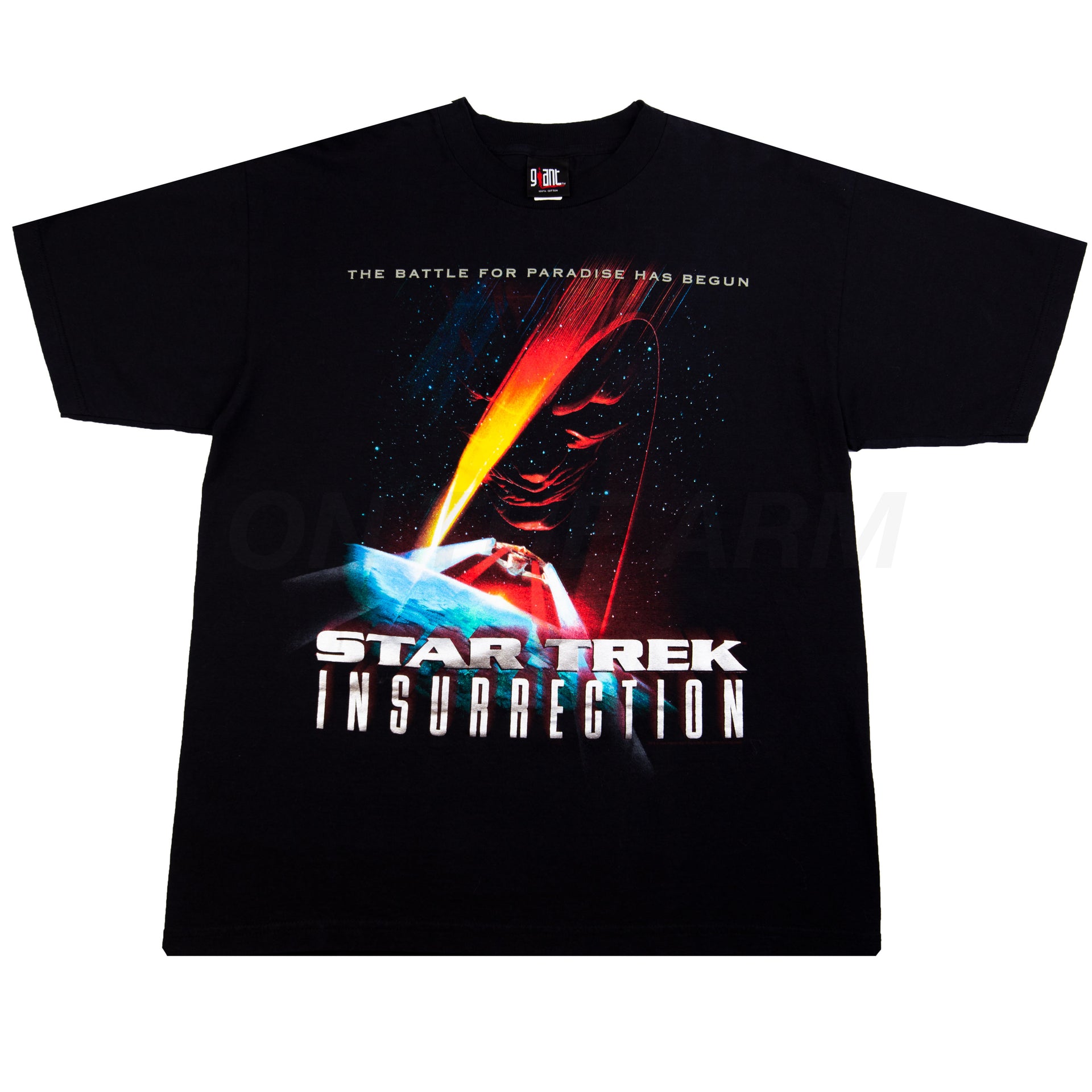 Vintage Black Star Trek Insurrection Tee (1990's)