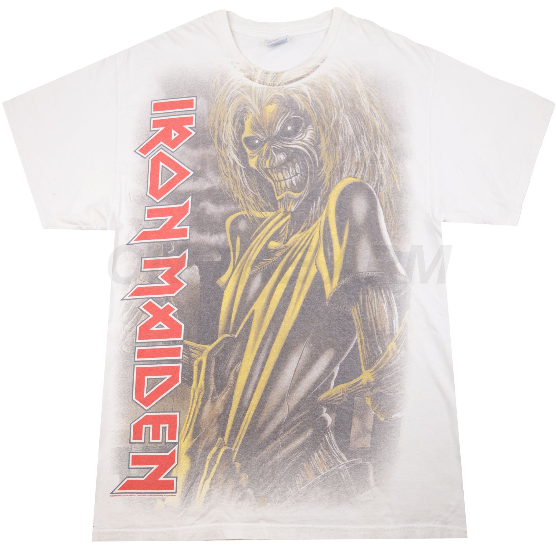 Vintage White Iron Maiden Tee (2000's)