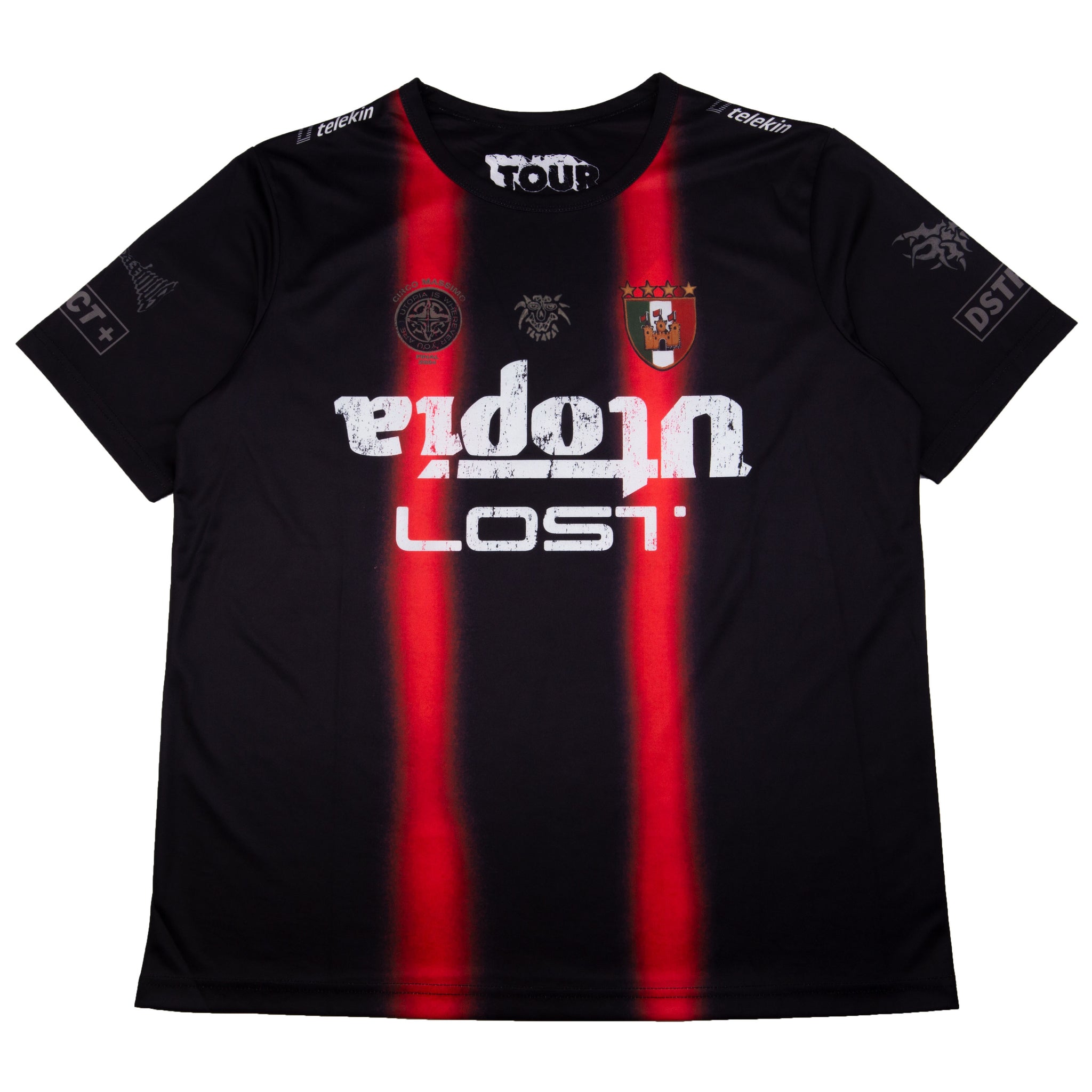 Travis Scott Black Italy Soccer Jersey PRE-OWNED