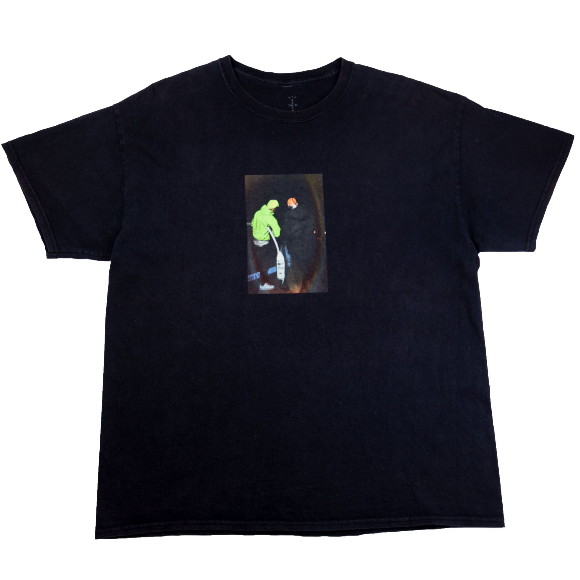Travis Scott Black JACKBOYS Tee PRE-OWNED