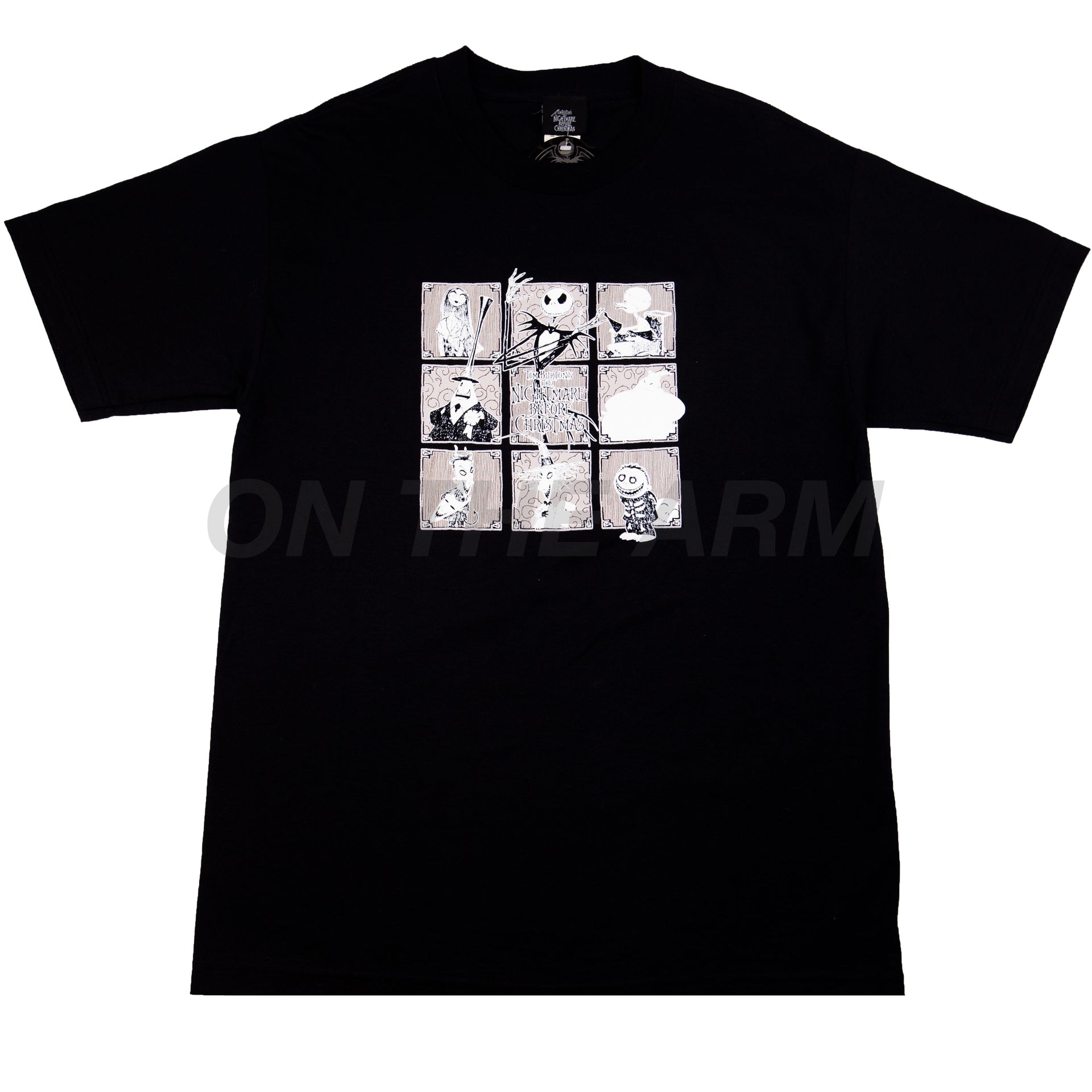 Vintage Black Nightmare Before Christmas Tee (1990's)