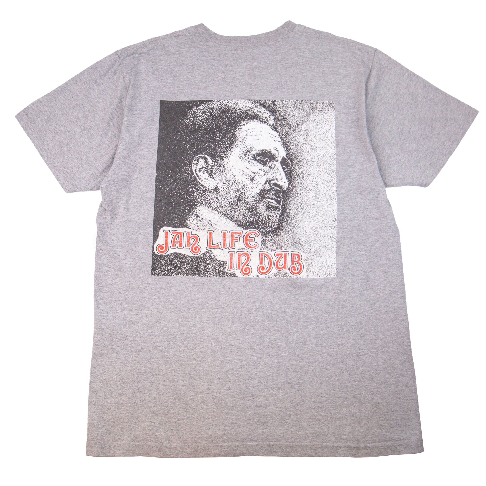 Supreme Grey Jah Life Tee PRE OWNED On The Arm