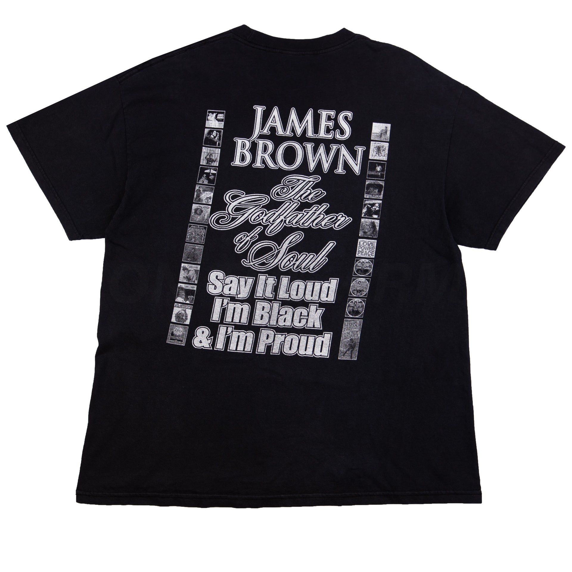 Vintage Black James Brown Tribute Tee (2006)