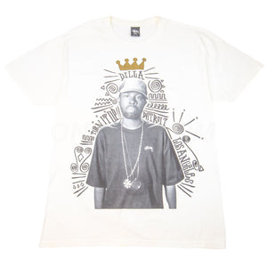 Stussy White J Dilla Tee PRE-OWNED