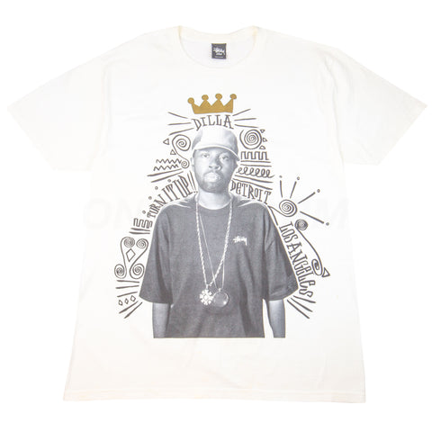 Stussy White J Dilla Tee PRE-OWNED