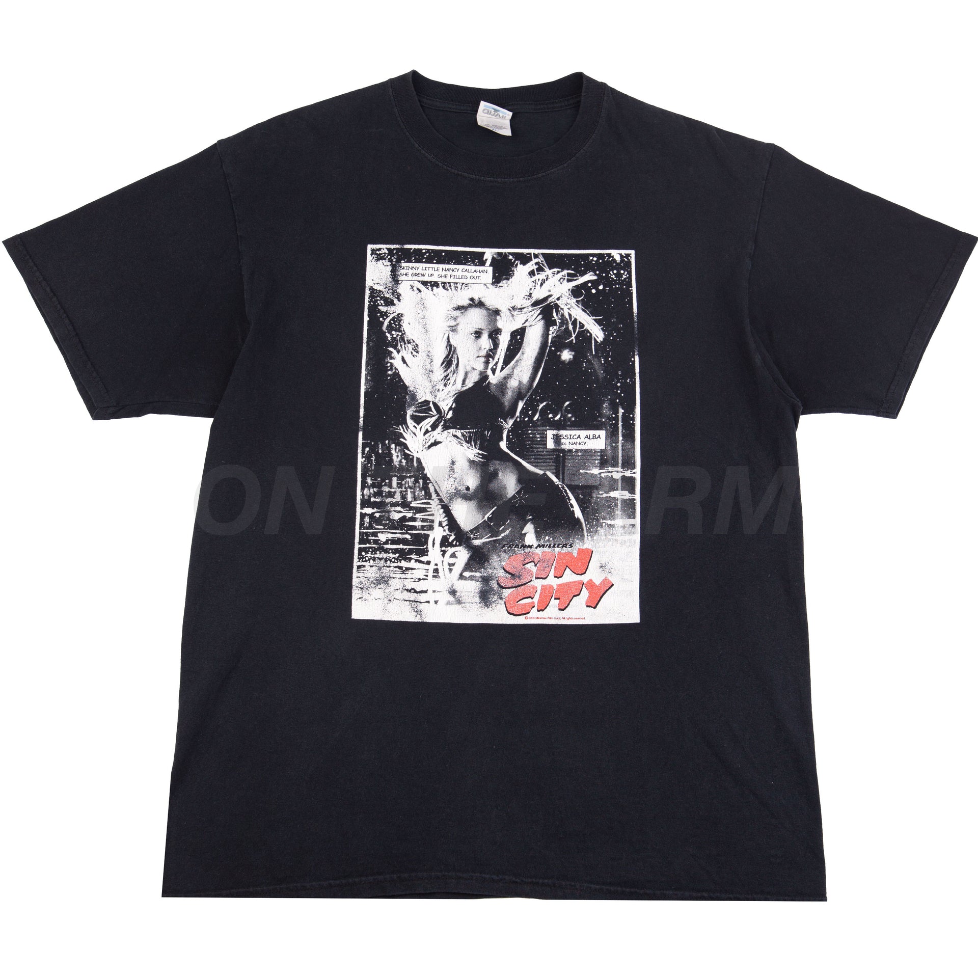 Vintage Black Sin City Jessica Alba Tee (2000's)