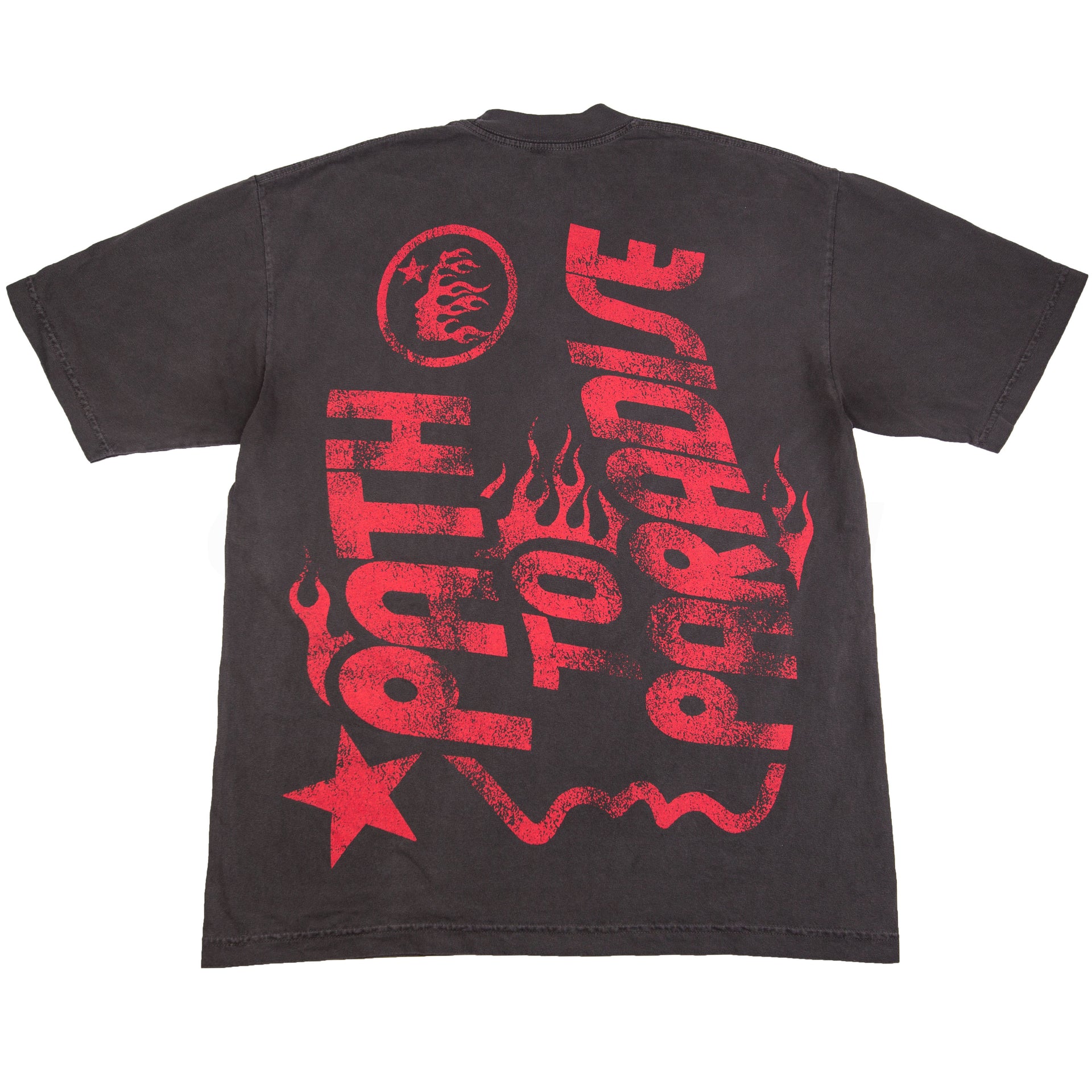 Hellstar Black Jesus Emblem Tee PRE-OWNED