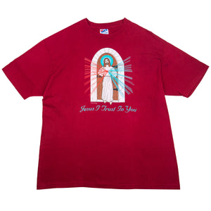 Vintage Red Jesus Christ Tee (1994)