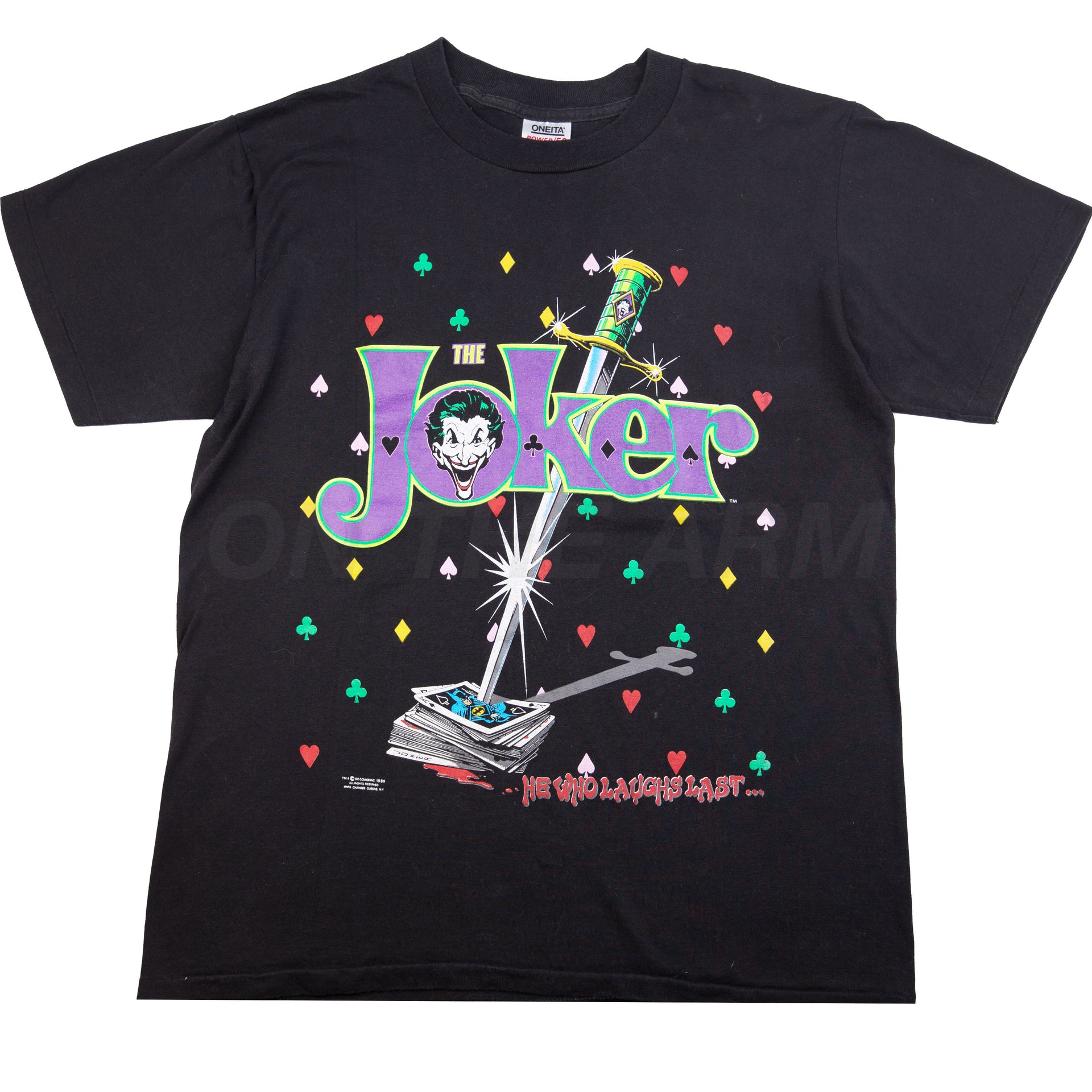 Vintage Black The Joker Tee (1989)