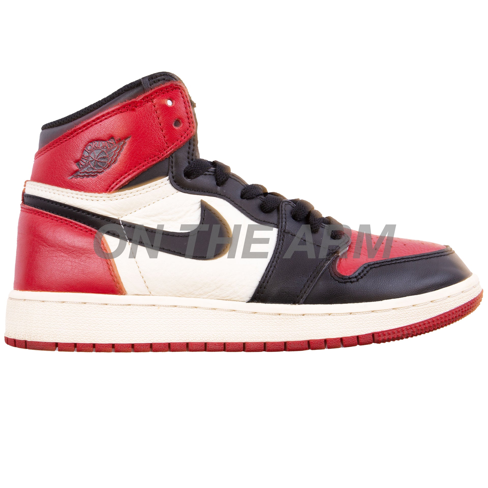 Nike Bred Toe Air Jordan 1 PRE-OWNED