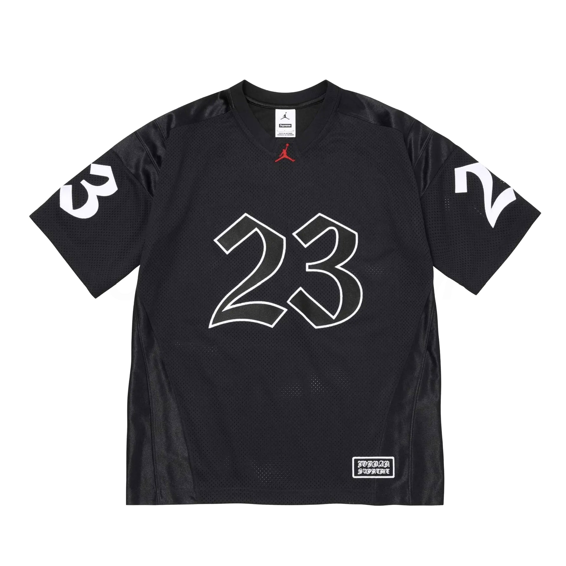 Supreme Black Jordan Jersey