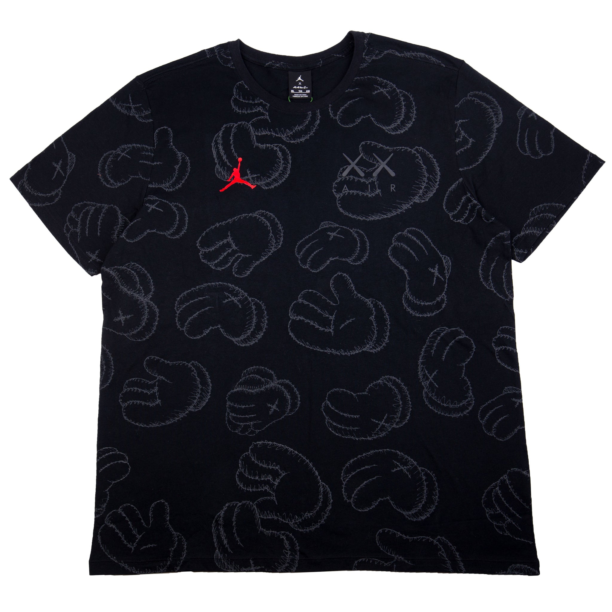 Kaws Black Air Jordan Tee