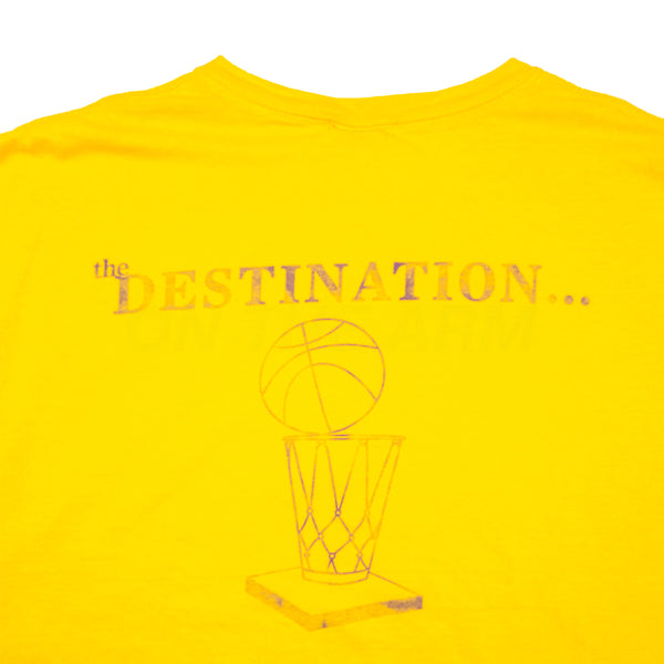 Vintage Yellow LA Lakers Journey Continues Tee (2000's)