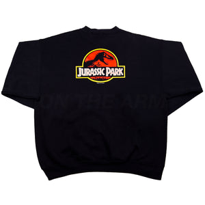 Vintage Black Jurassic Park Promo Crew (1992)