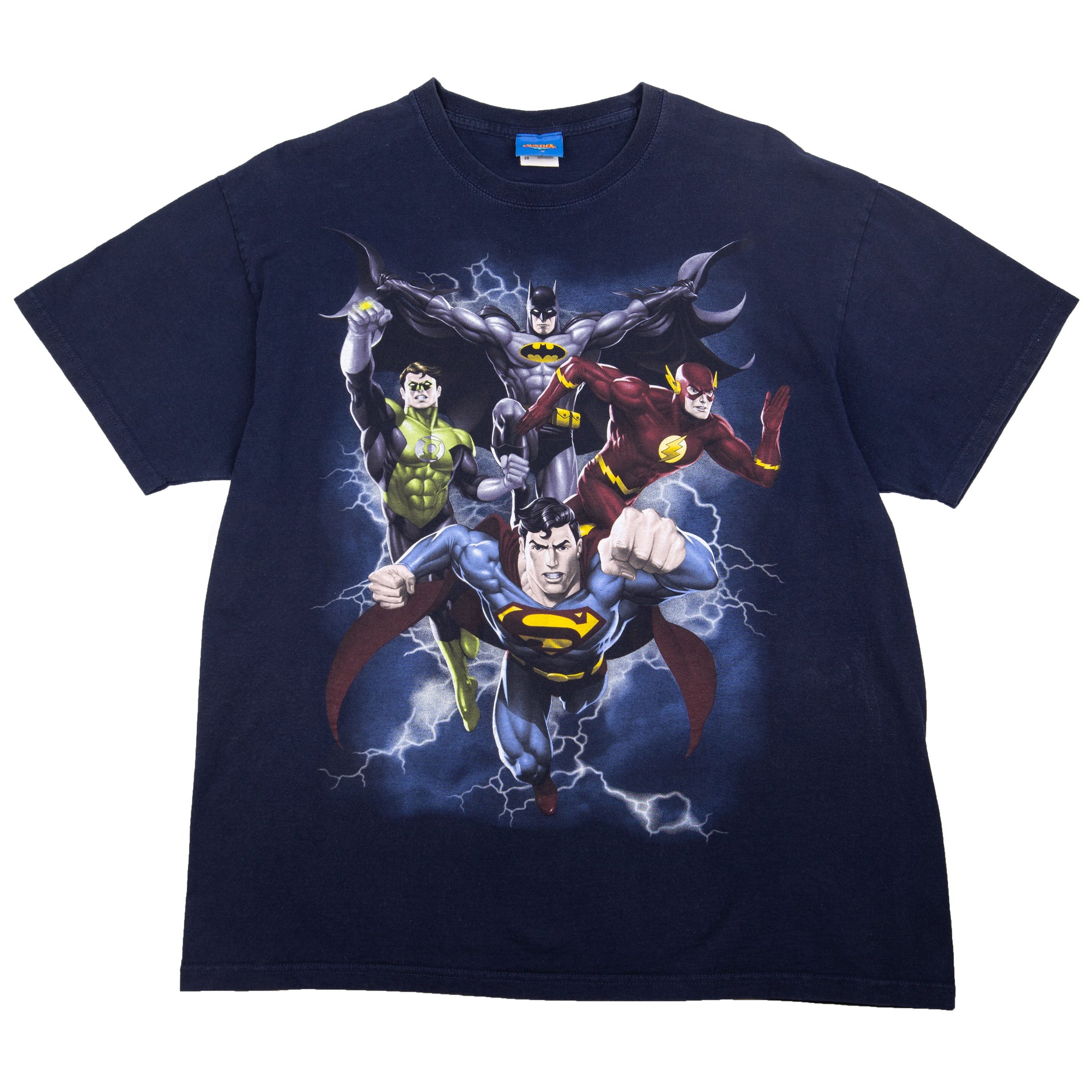 Vintage Navy Justice League Tee (2000's)