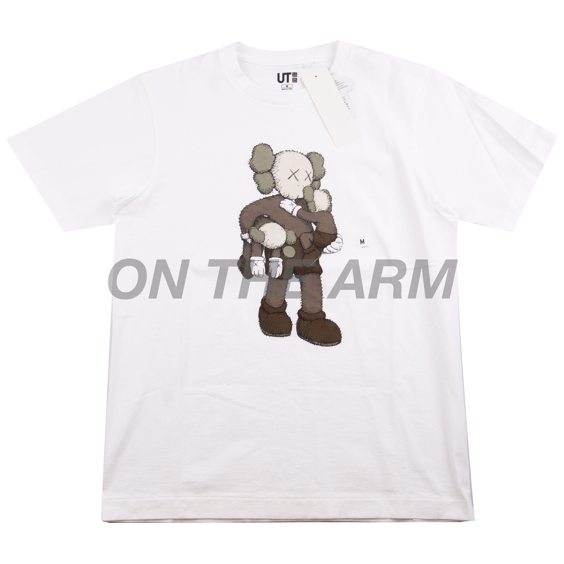 Uniqlo White Kaws Clean Slate Tee
