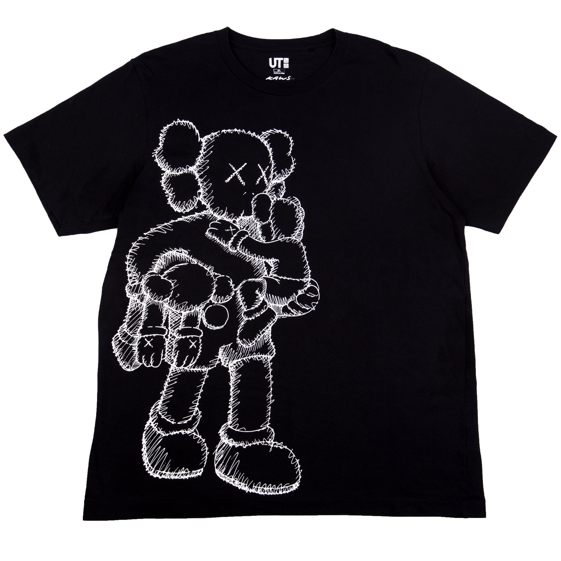 Uniqlo Black Kaws Clean Slate Tee (2016) PRE-OWNED