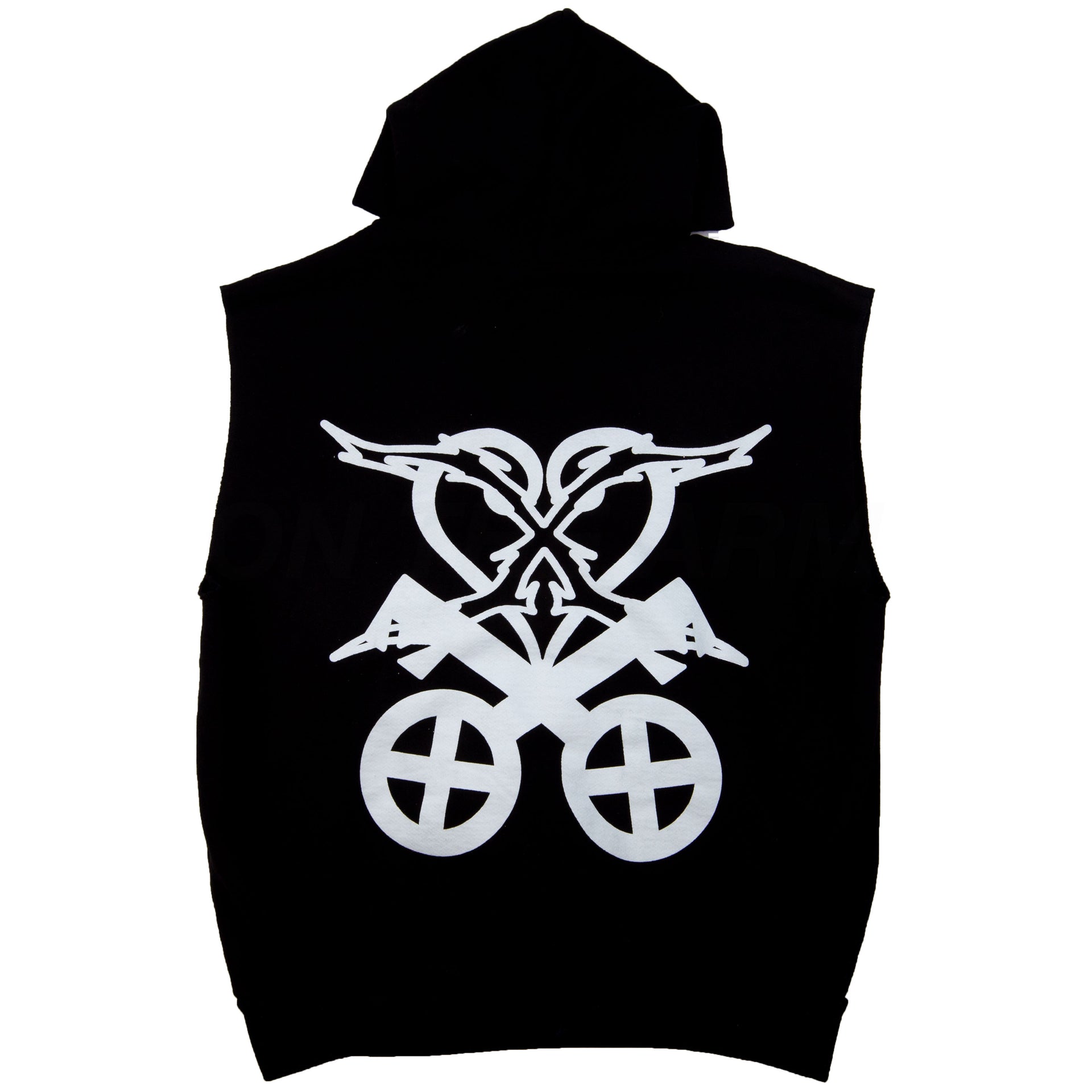 Ken Carson Black Sleeveless Hoodie PRE-OWNED