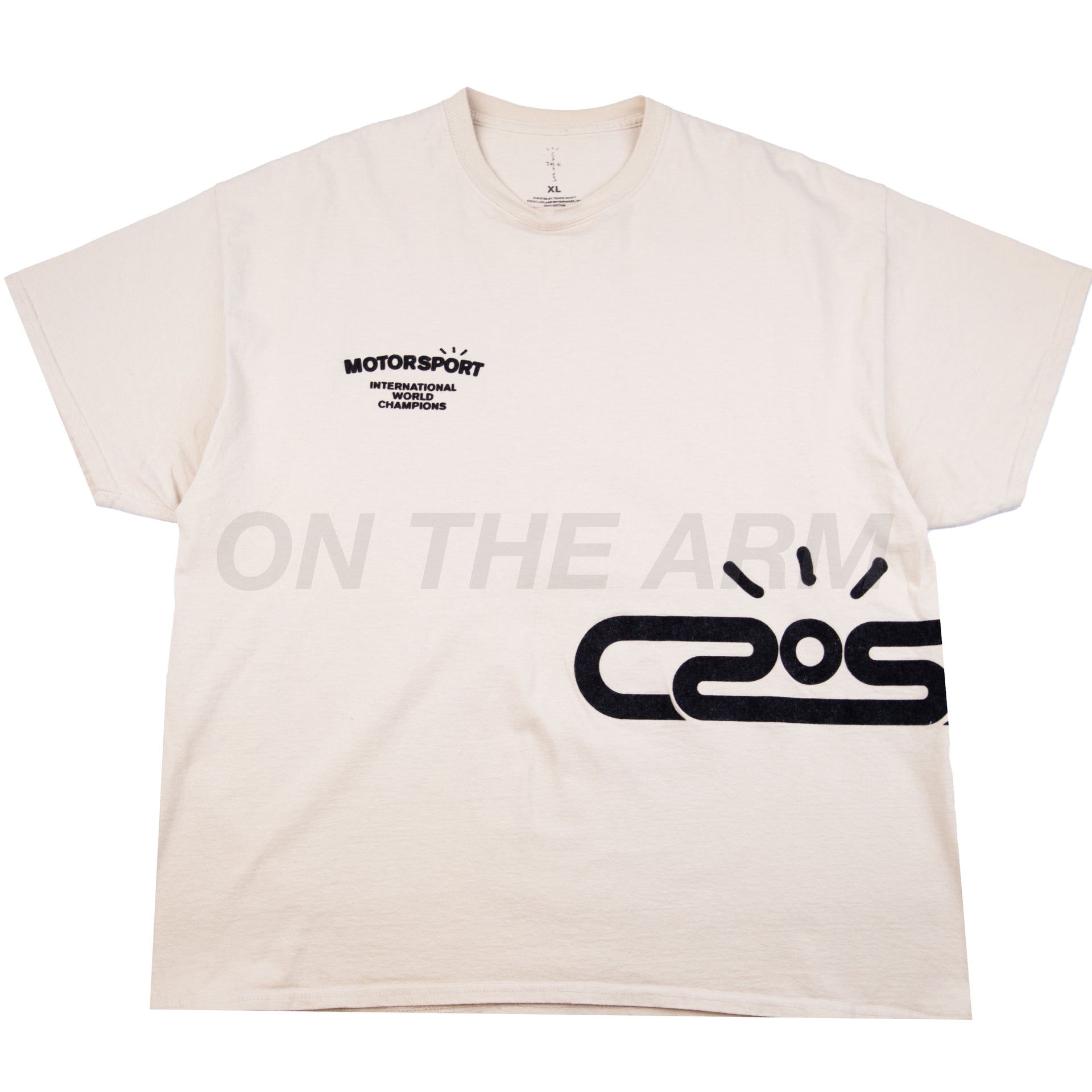 Travis Scott Khaki Motorsport Tee PRE-OWNED