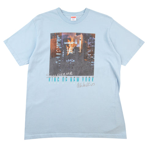 Supreme Light Blue King of NY Tee PRE-OWNED