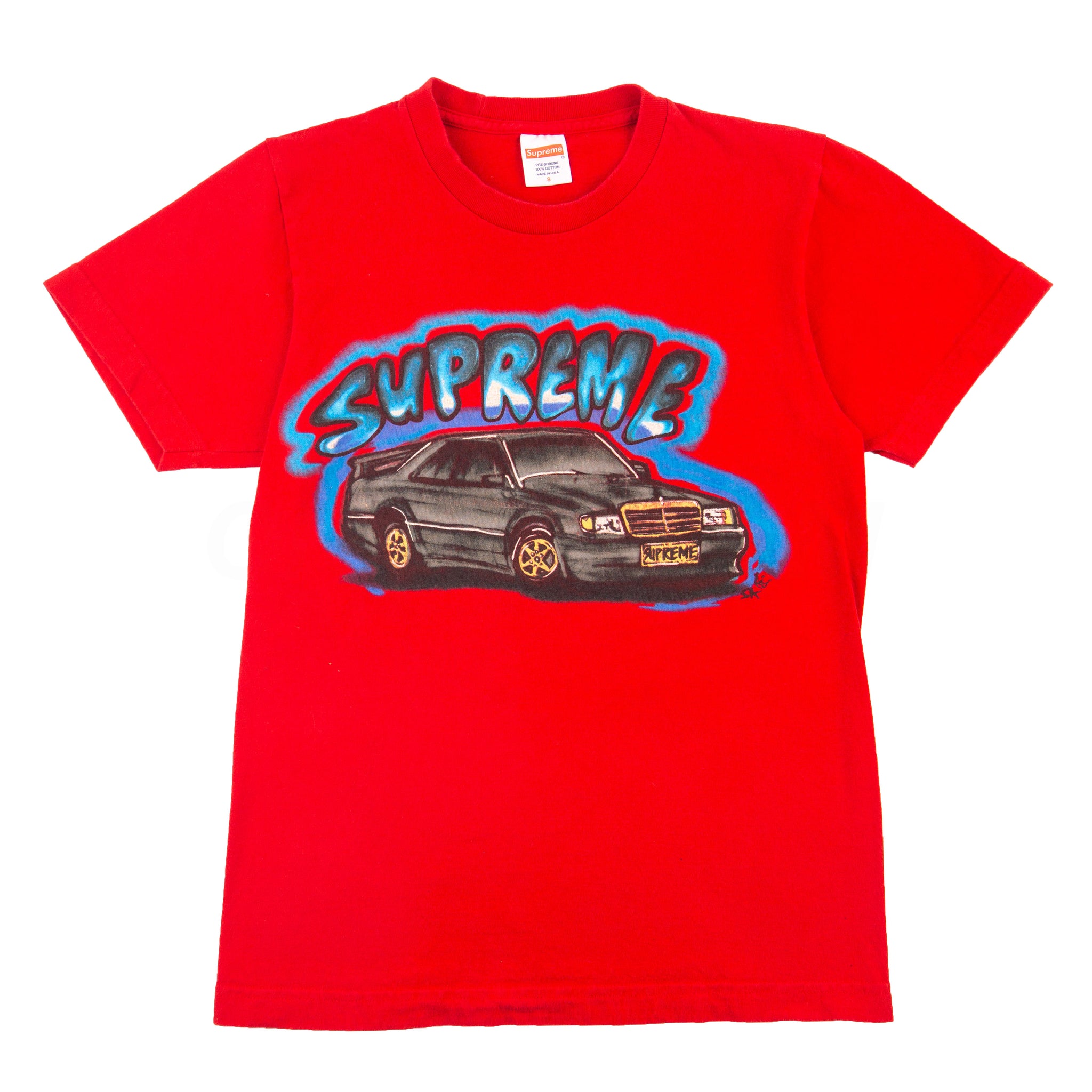 Supreme Red Shirt King Phade 190E Tee PRE-OWNED
