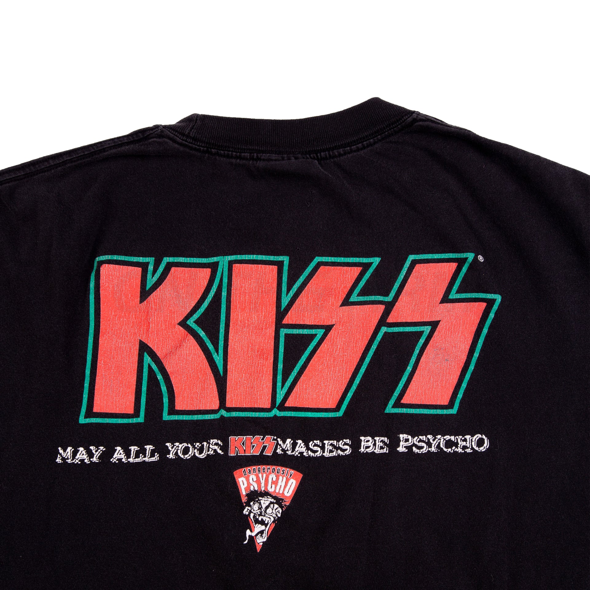 Vintage Black KISS Santa Tee (2000)