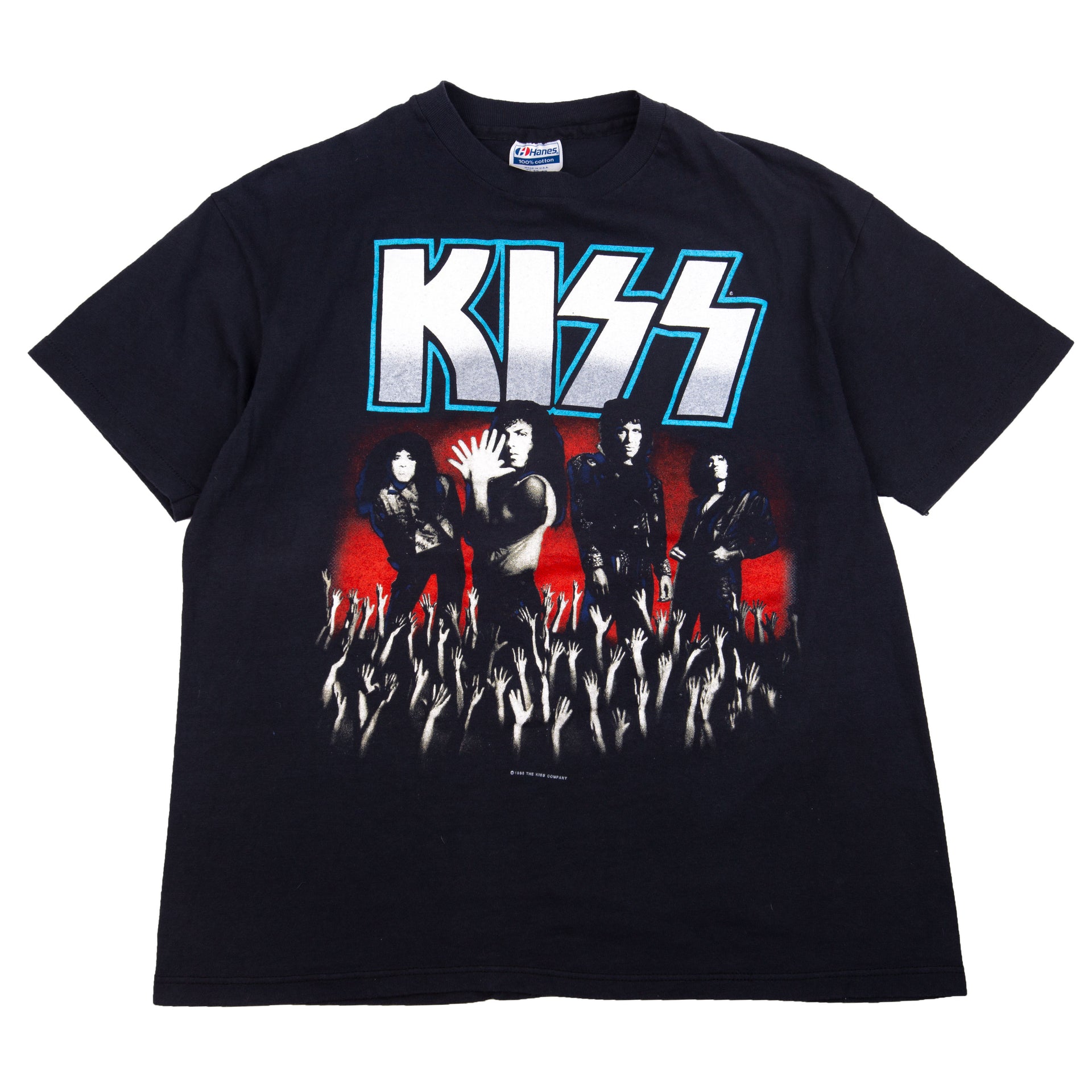 Vintage Black KISS Tour Tee (1989)