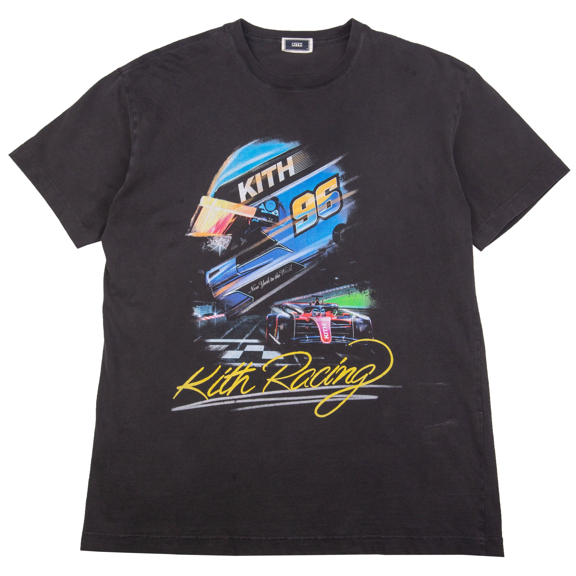 Kith Black Racing Tee PRE-OWNED