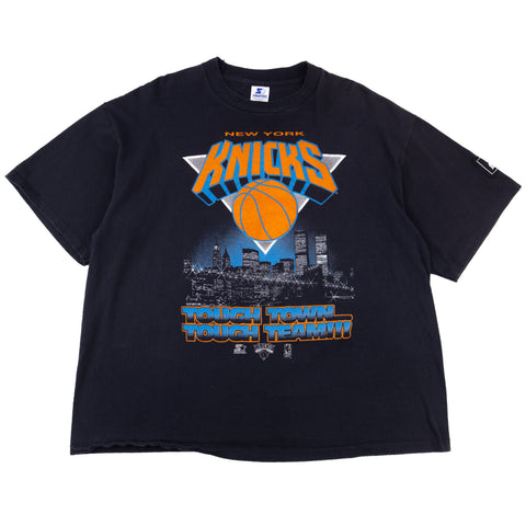 Vintage Black Starter NY Knicks Tee