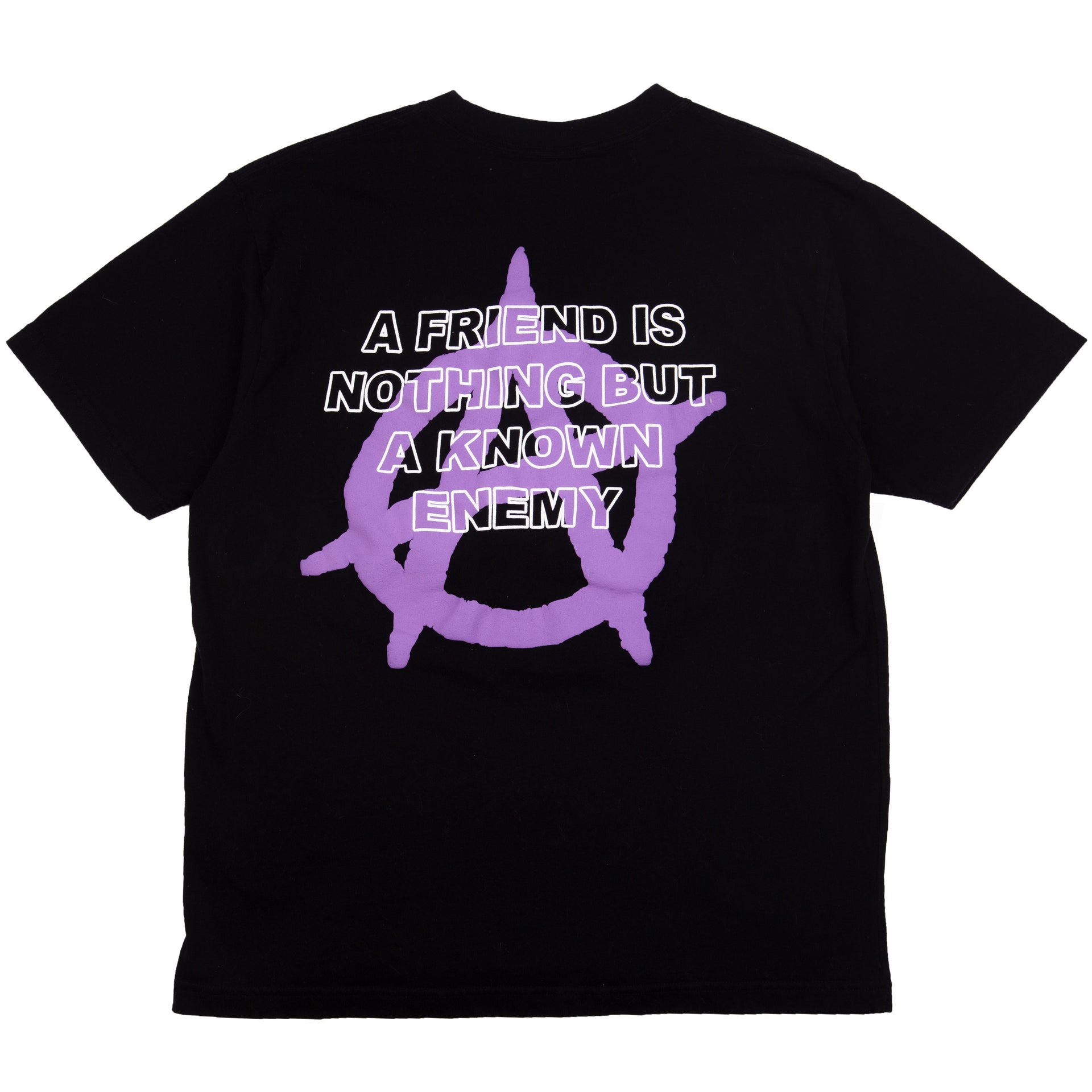 Revenge Black Known Enemy Tee PRE-OWNED