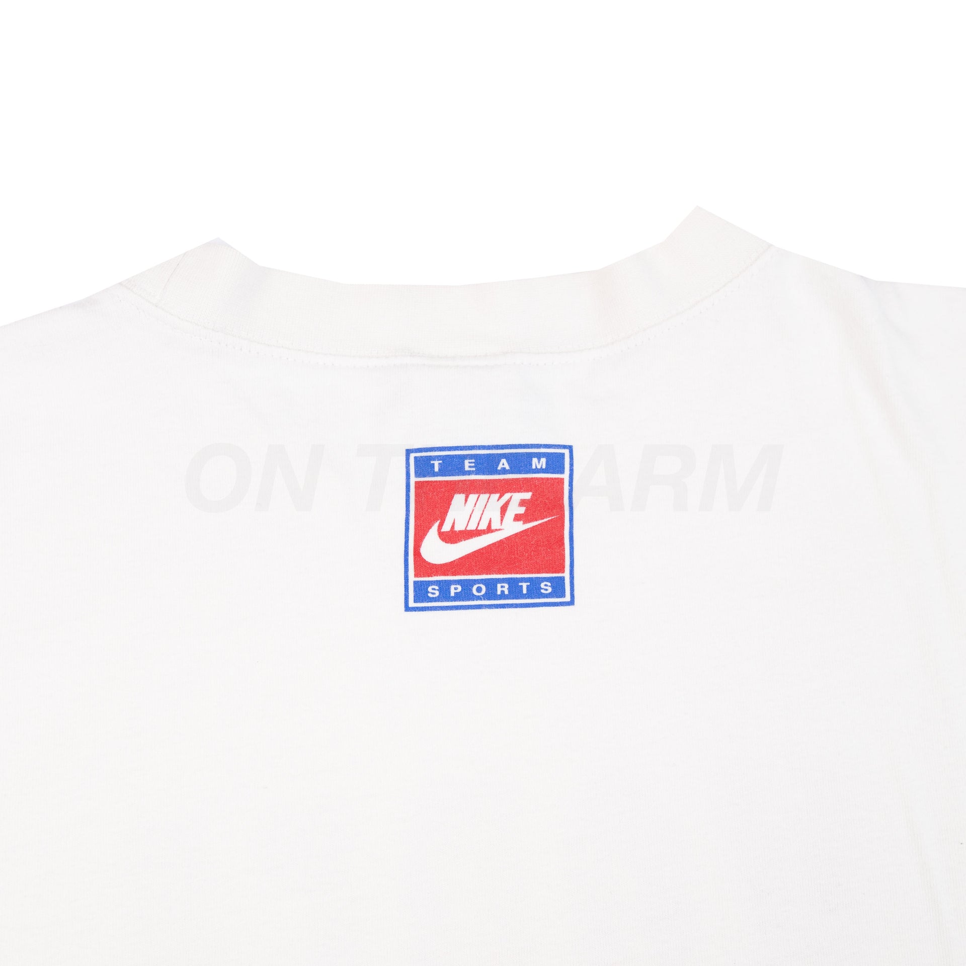 Vintage White Nike Korea Soccer Tee (1990's)