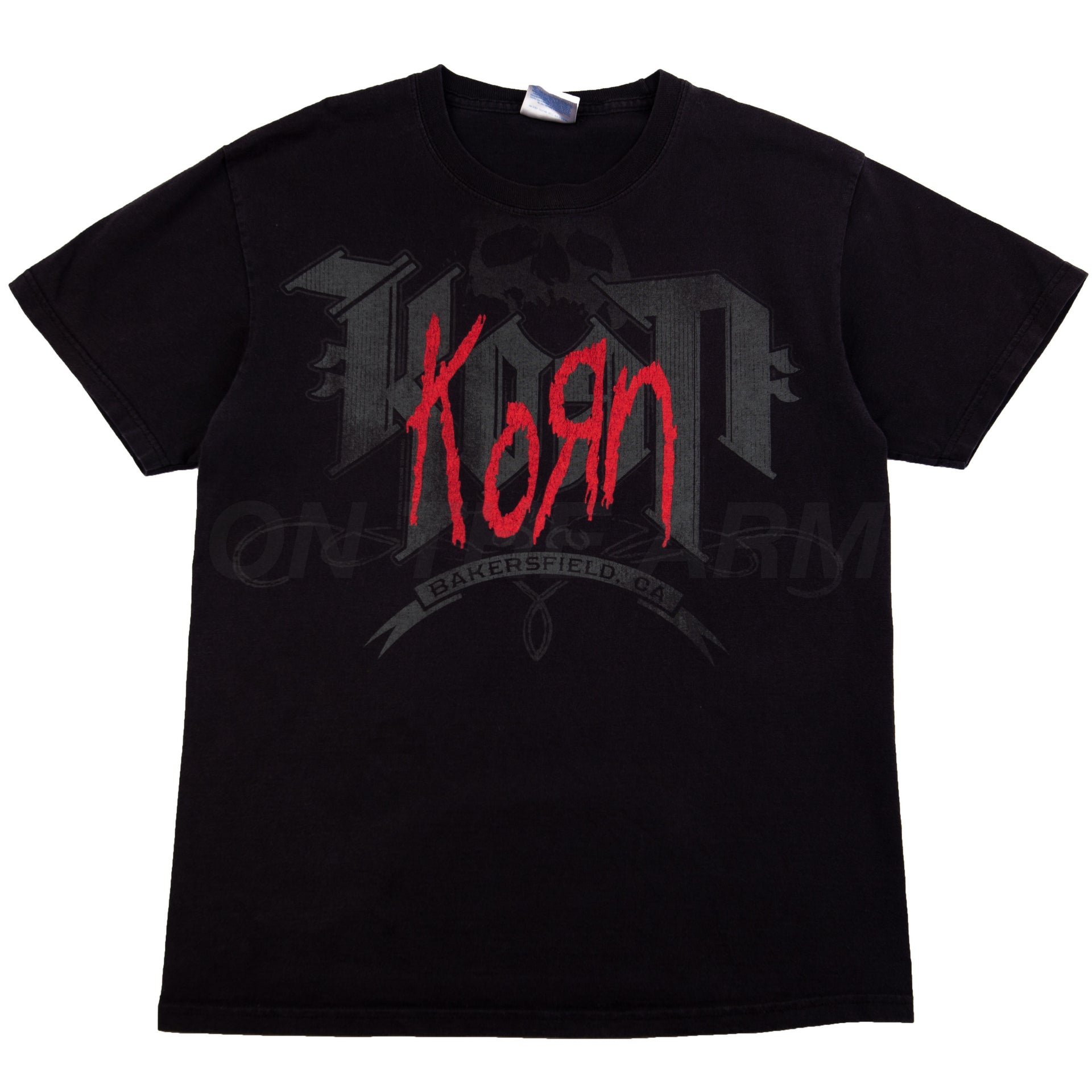 Vintage Black KORN Bakersfield Tee (2000's)