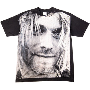 Vintage Black Kurt Cobain Nirvana Tee (1990's)