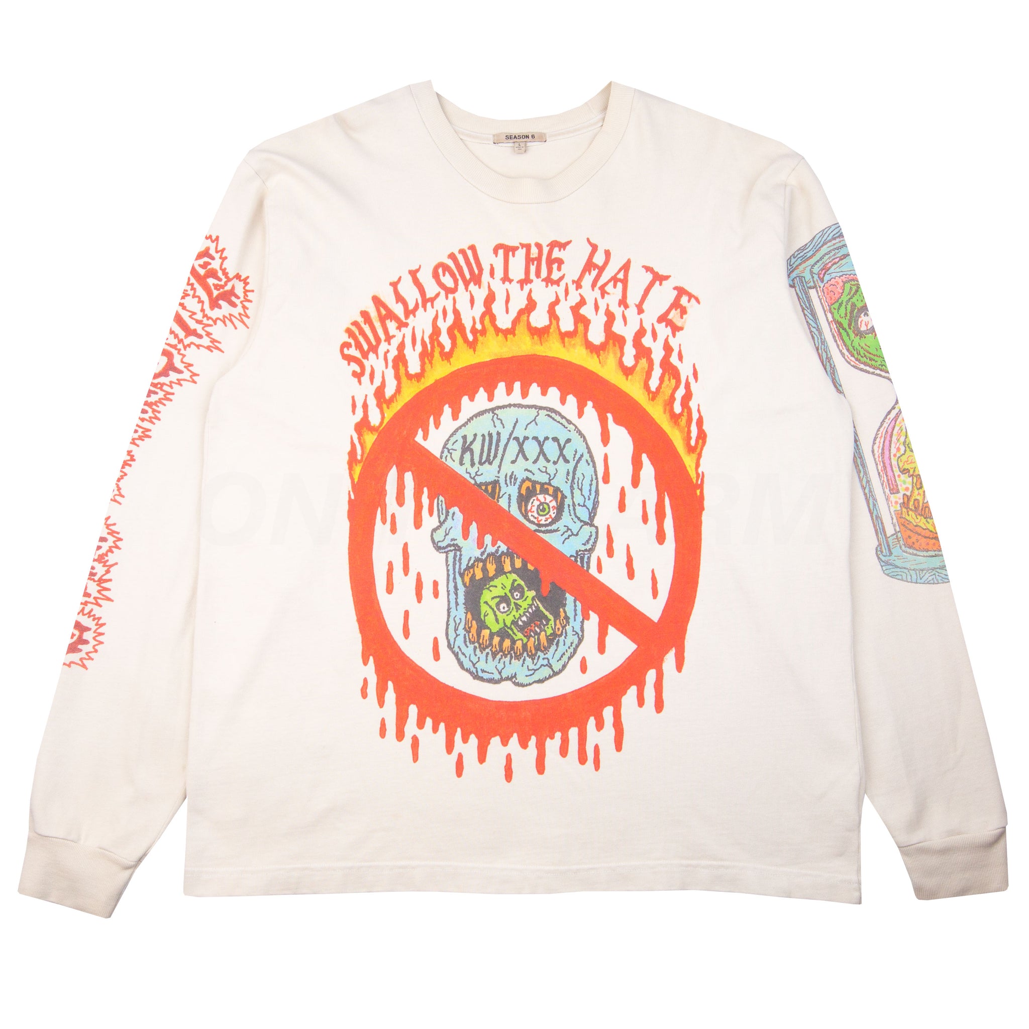 Kanye West Yeezy Season 6 XXXTentacion L/S PRE-OWNED