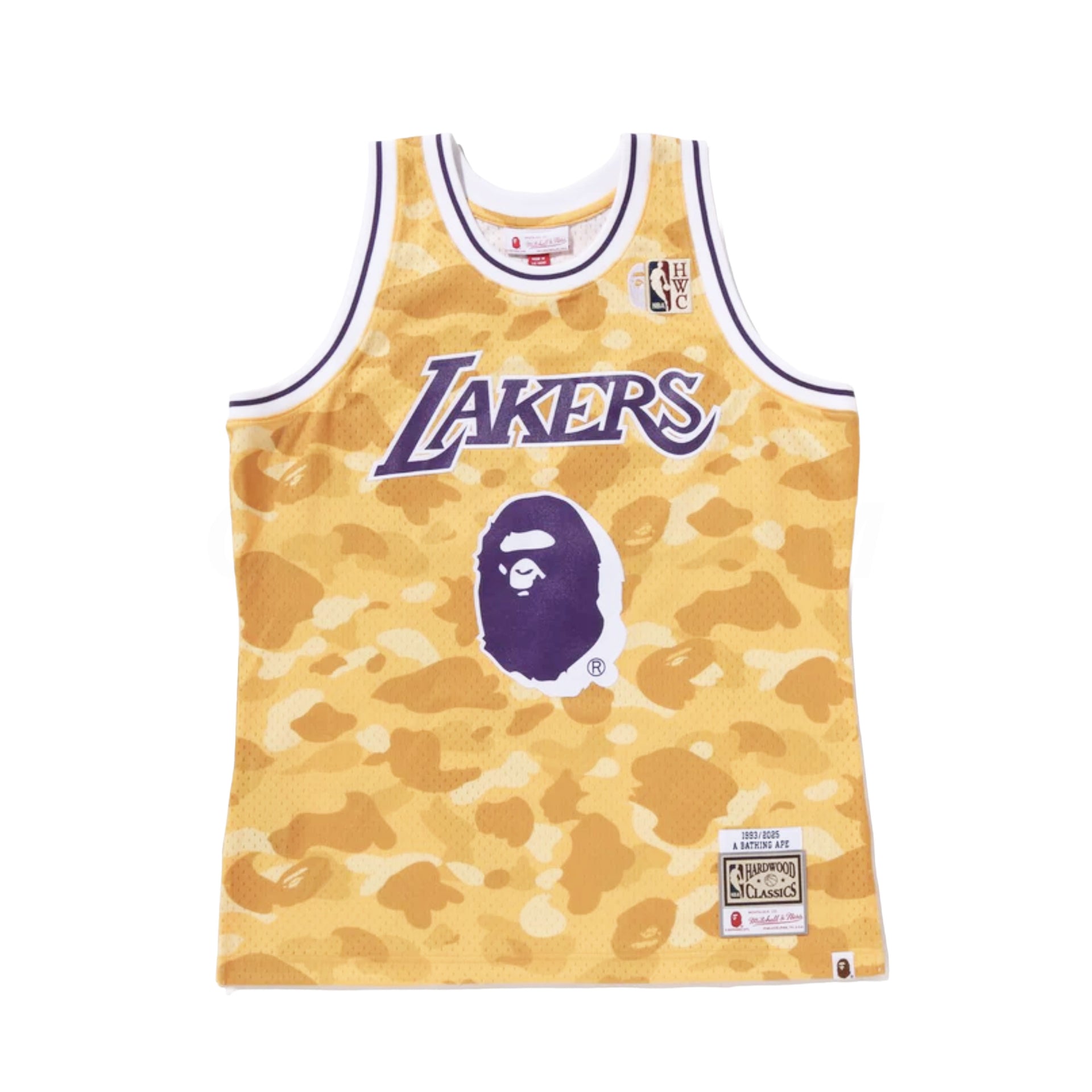 Bape Mitchell & Ness Lakers Jersey