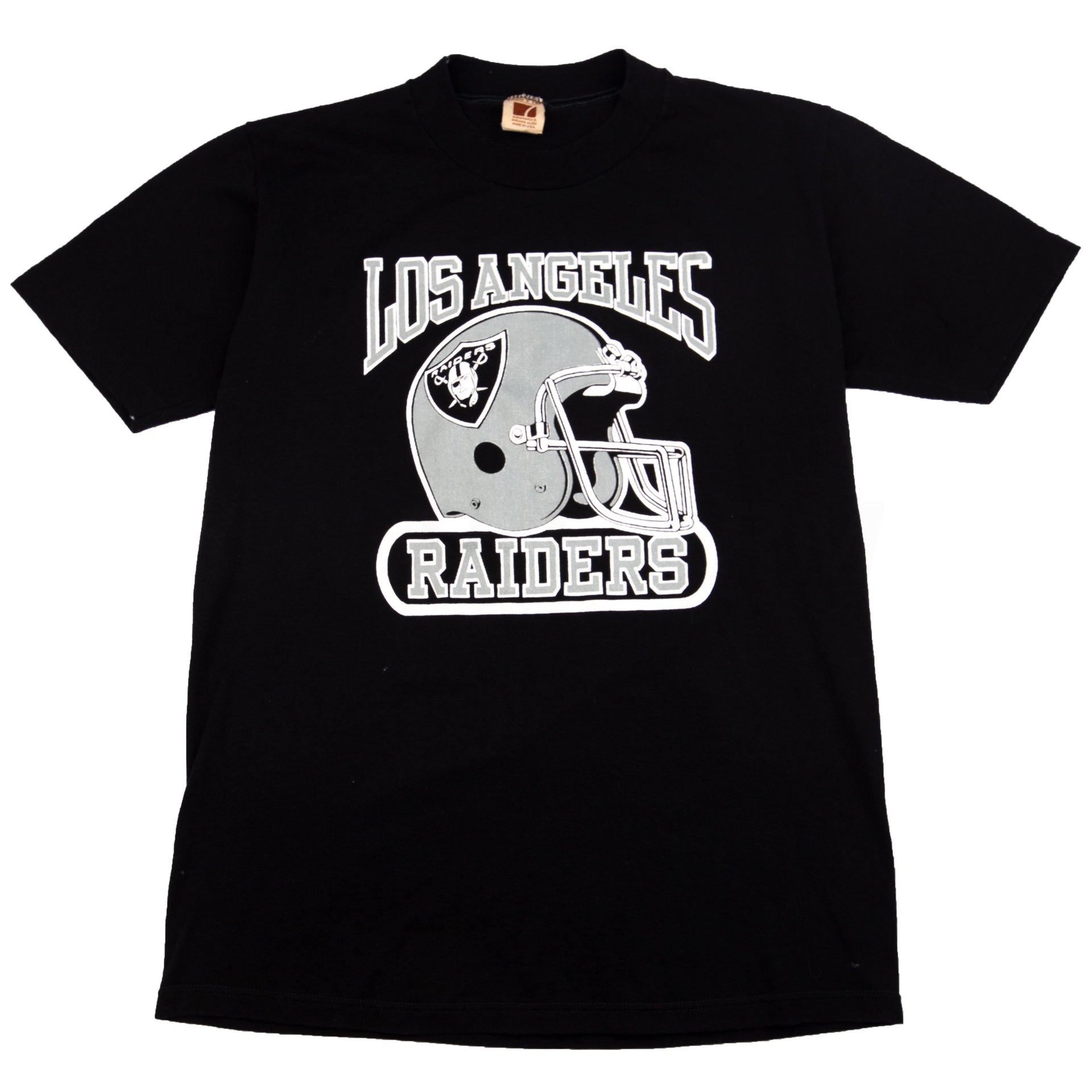 Vintage Black LA Raiders Helmet Tee (1980's)