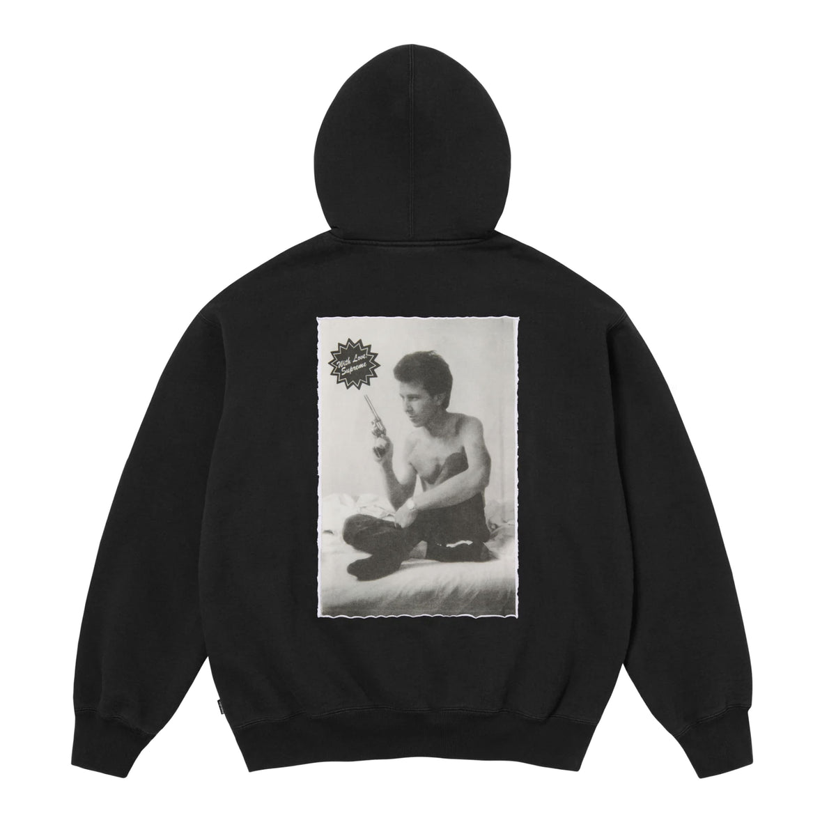 Supreme Black Larry Clark Zip Up Hoodie