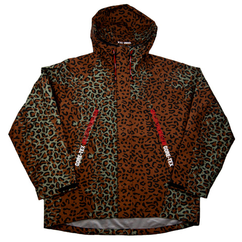 Supreme Leopard Goretex Taped Seam Jacket