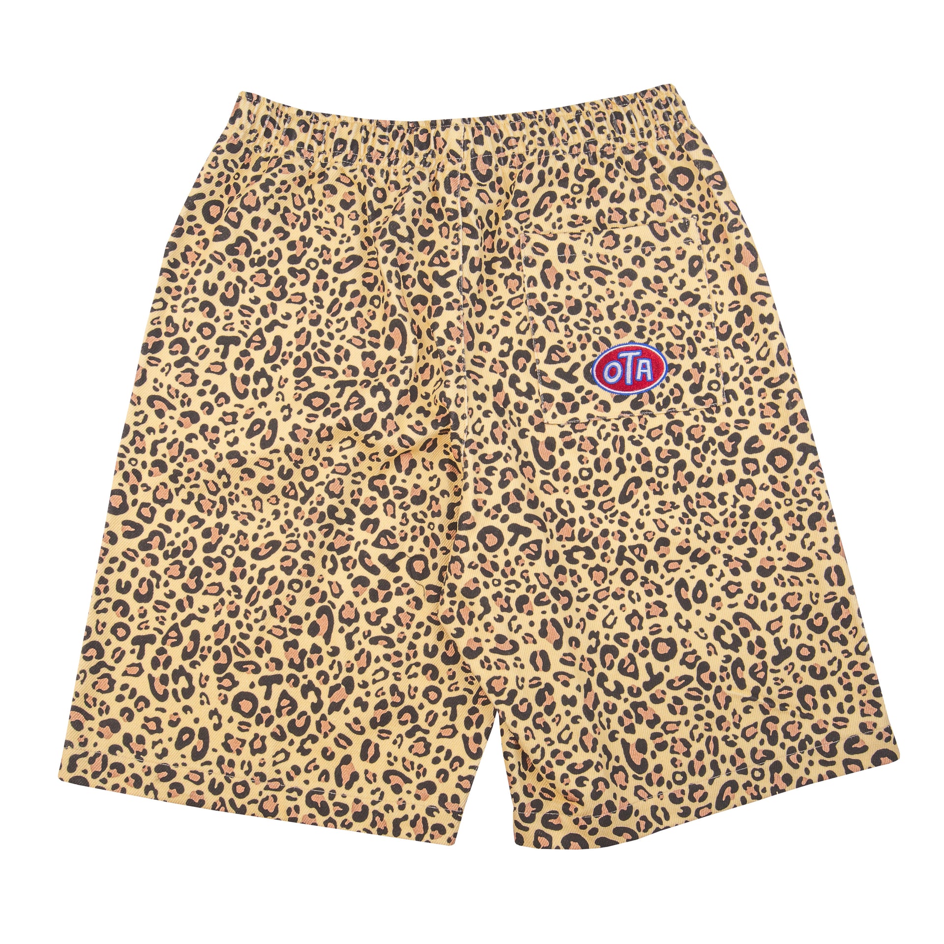 OTA Leopard Oil Treatment Skate Shorts