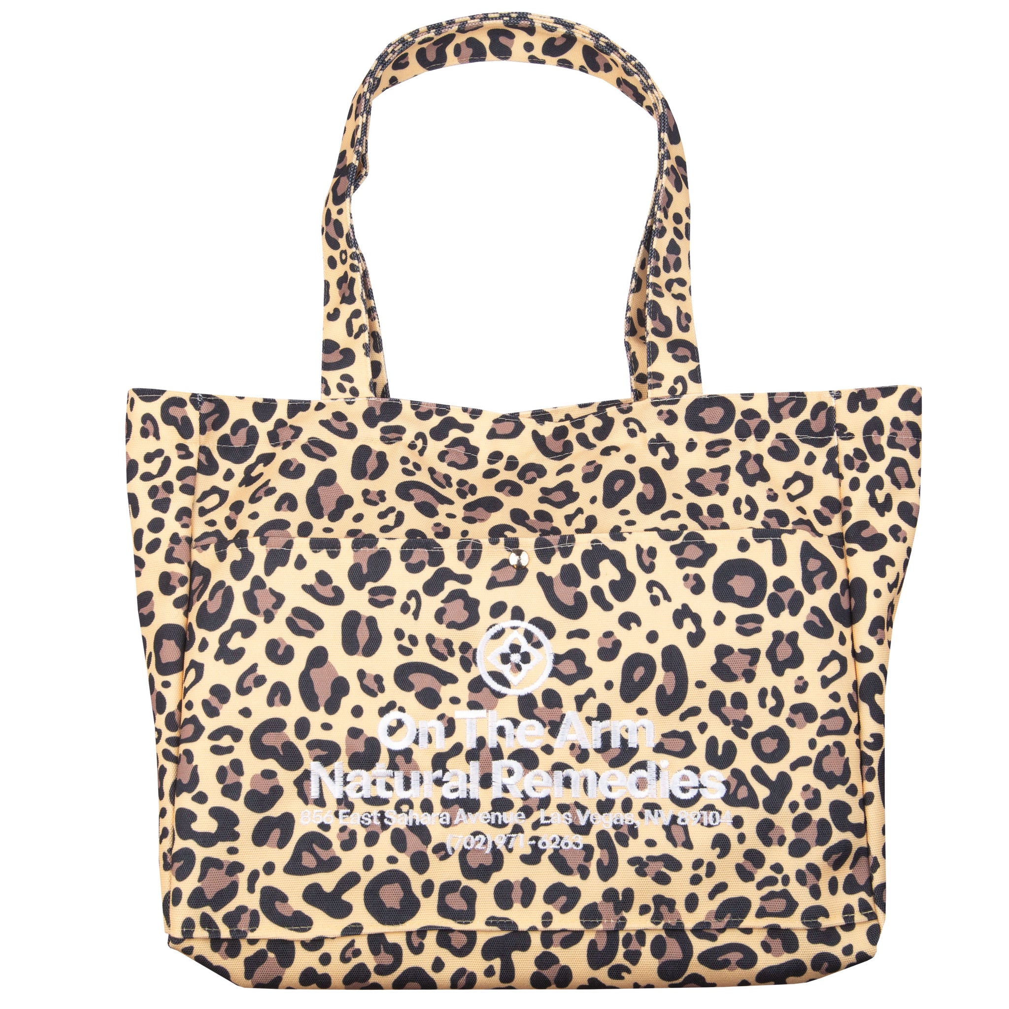 OTA Leopard Natural Remedies Tote Bag