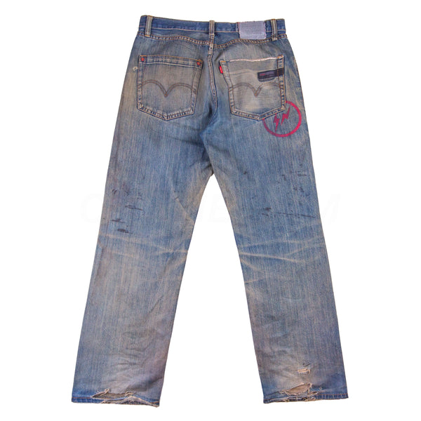 Levi's Blue Fragment Denim Pants PRE-OWNED