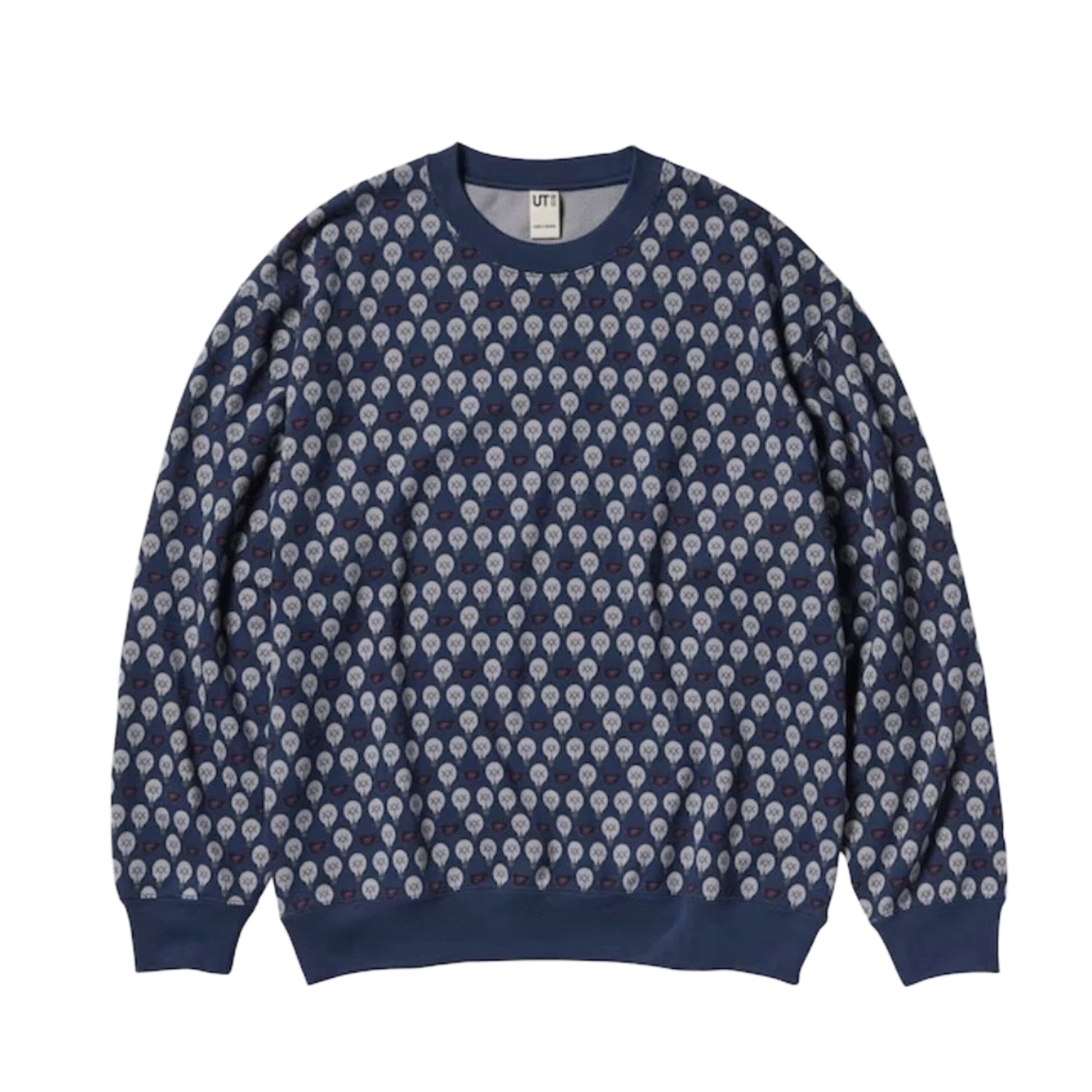 Uniqlo Navy Kaws Lightbulb Sweater