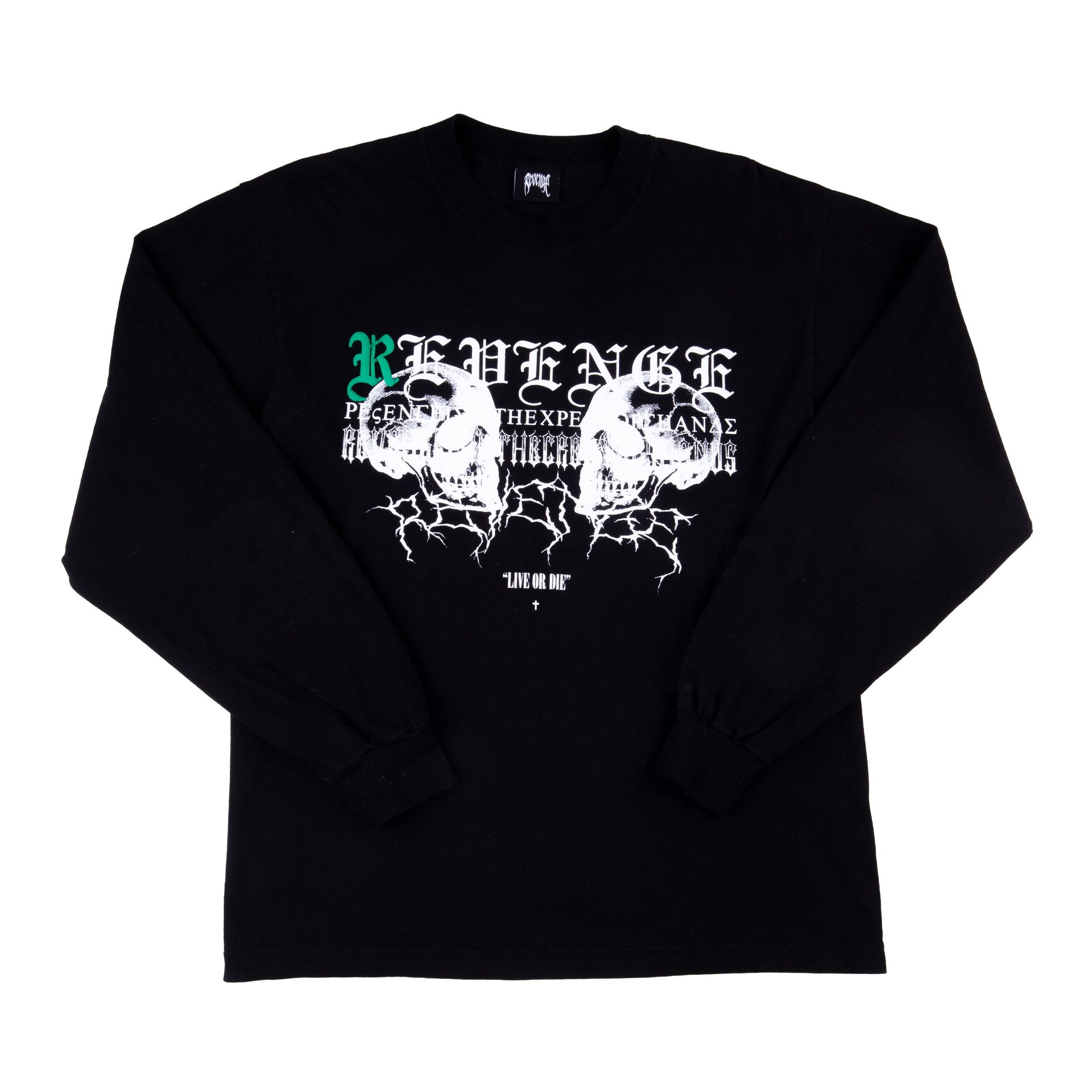 Revenge Black Live or Die L/S PRE-OWNED