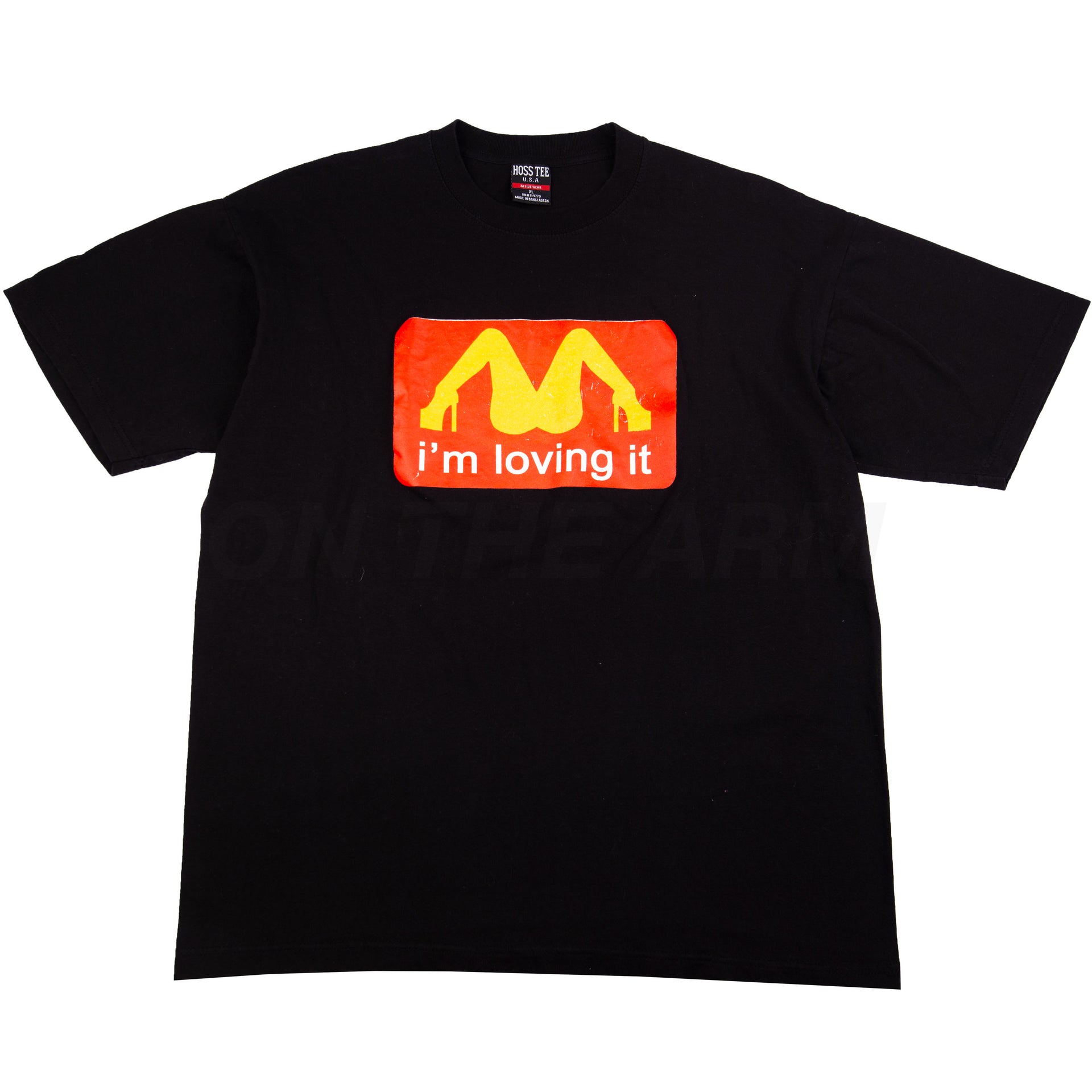 Vintage Black I'm Loving It Tee (2000's)