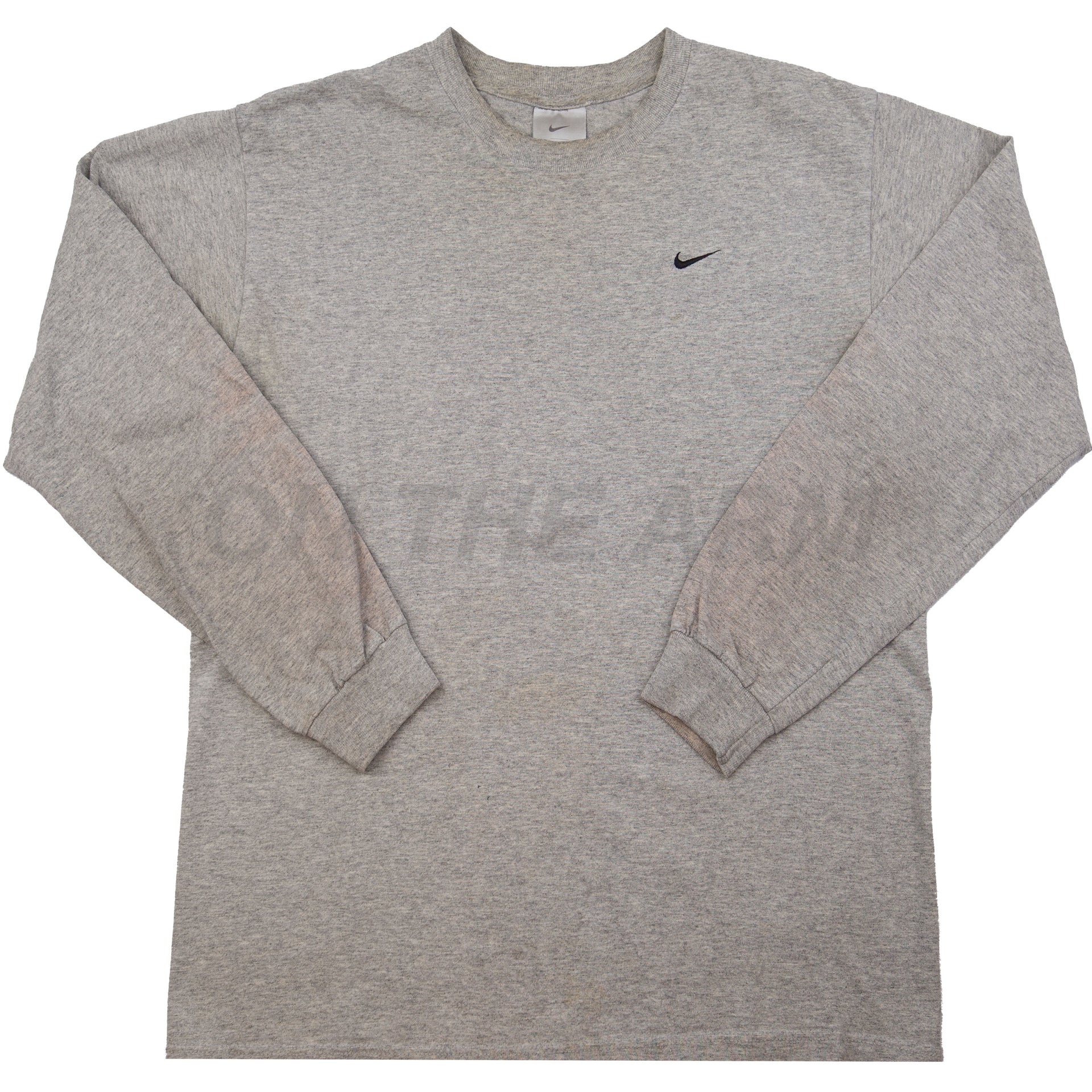 Vintage Grey Nike Small Swoosh L/S (2000's)
