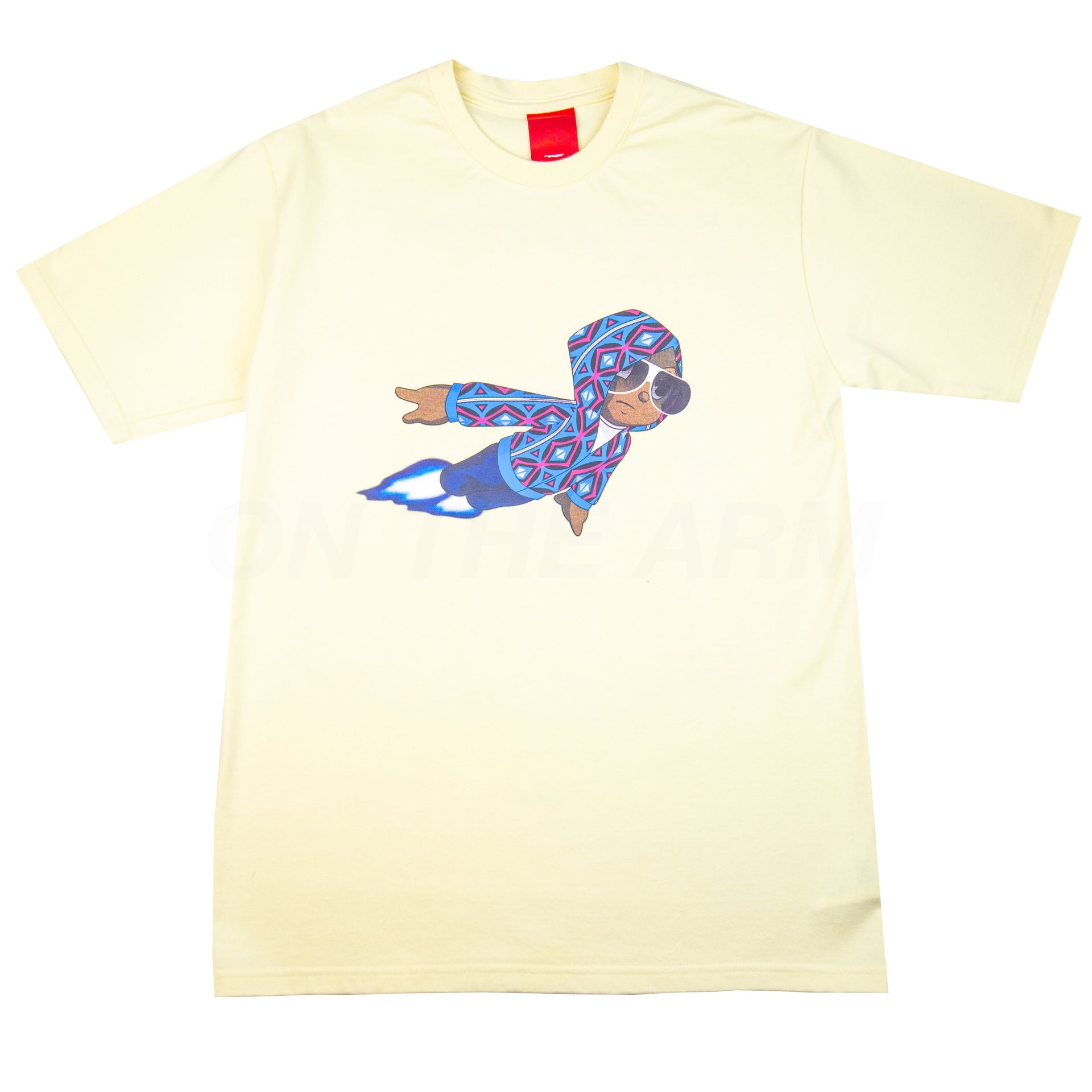 Vintage Yellow Lupe Fiasco Japan Tour Tee (2007)