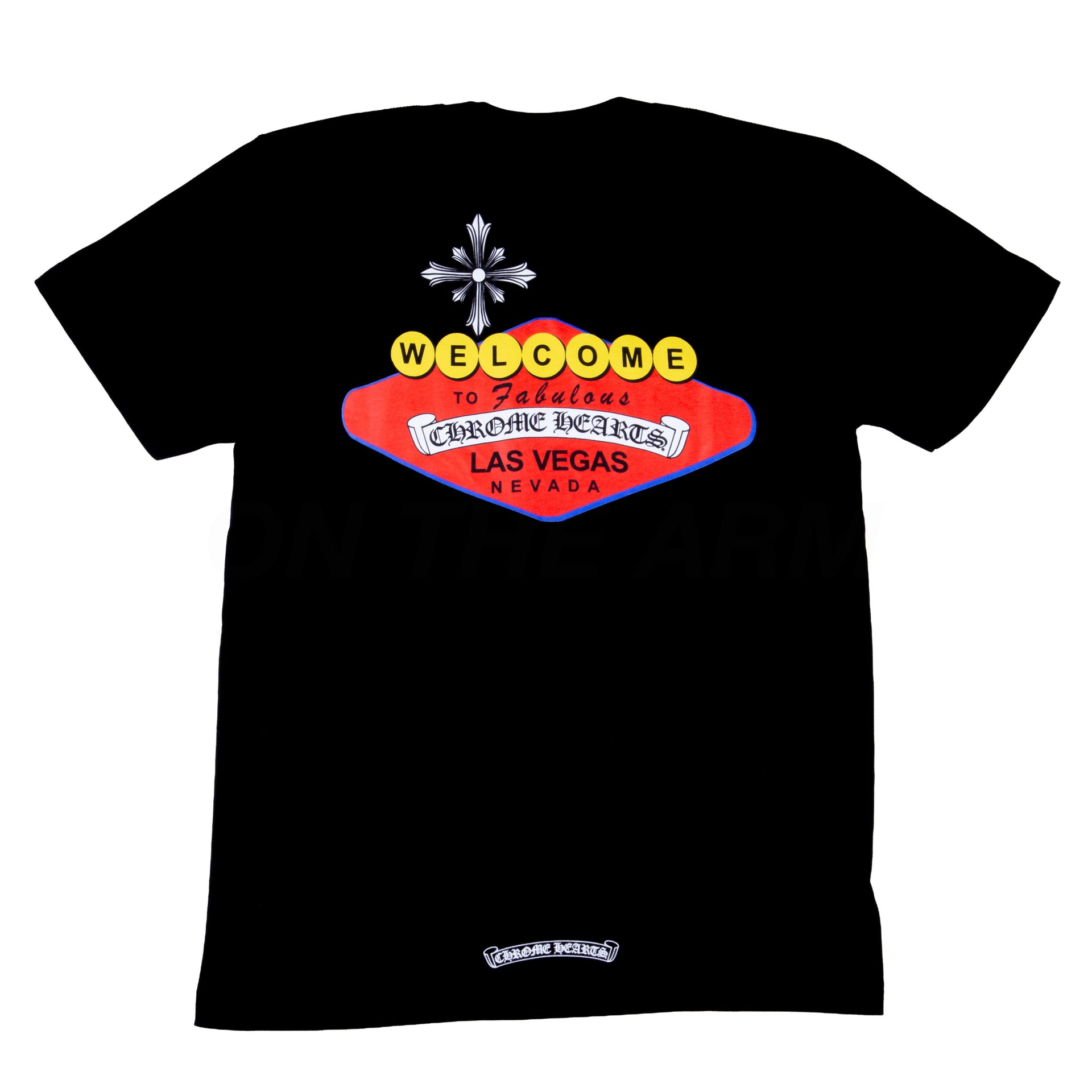 Chrome Hearts Black Las Vegas Sign Tee