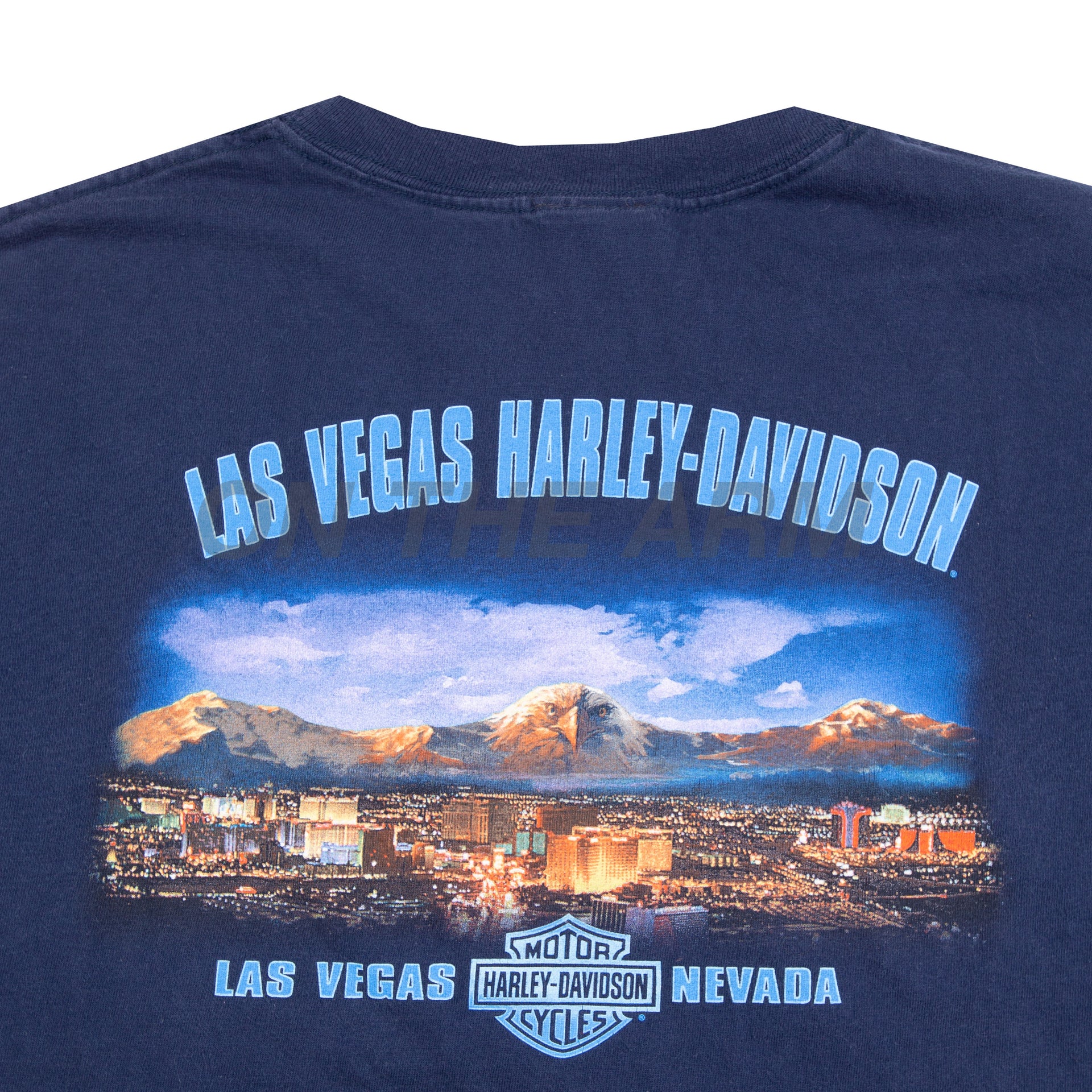 Vintage Navy Harley Davidson Las Vegas Tee (2000's)