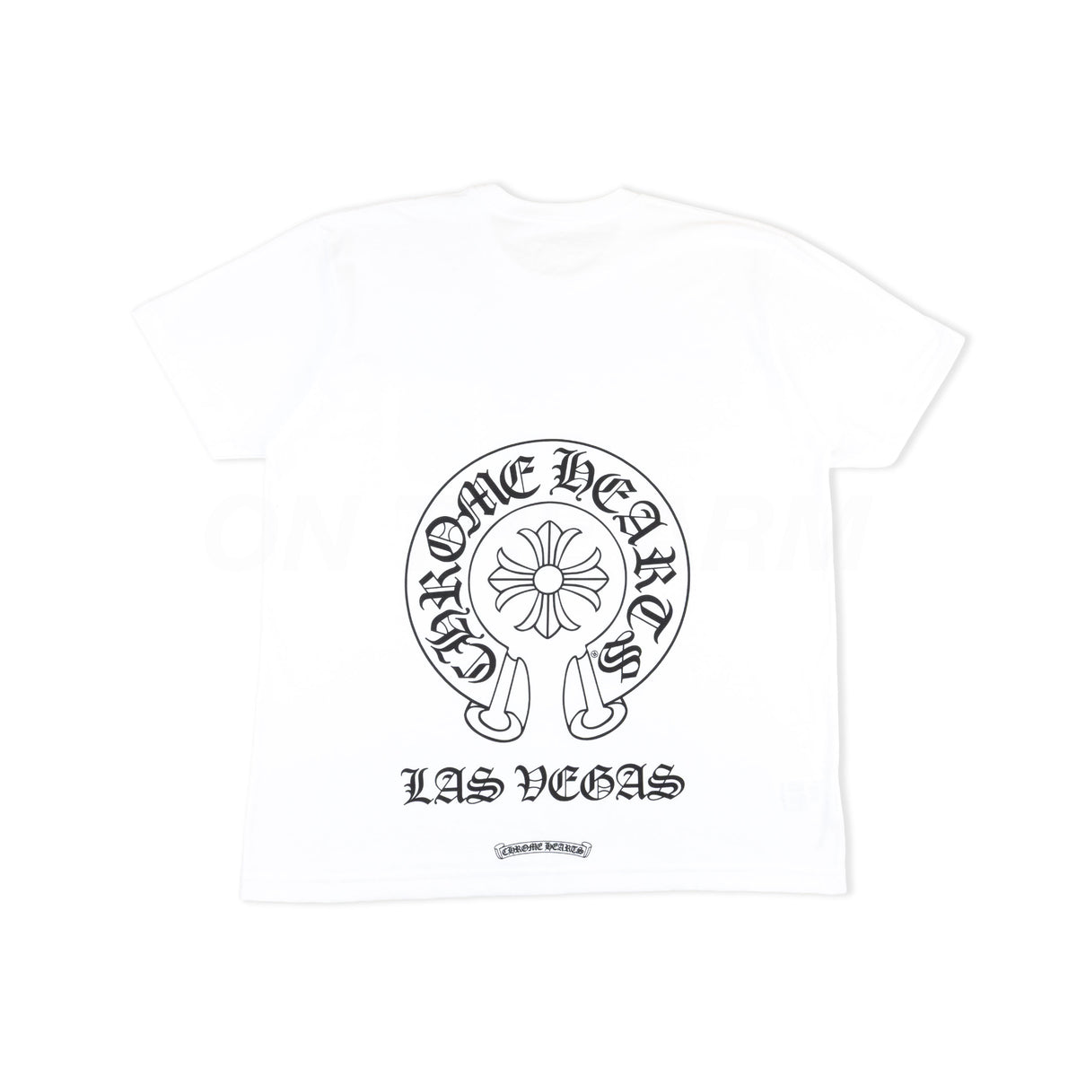 Chrome Hearts White Las Vegas Horseshoe Tee